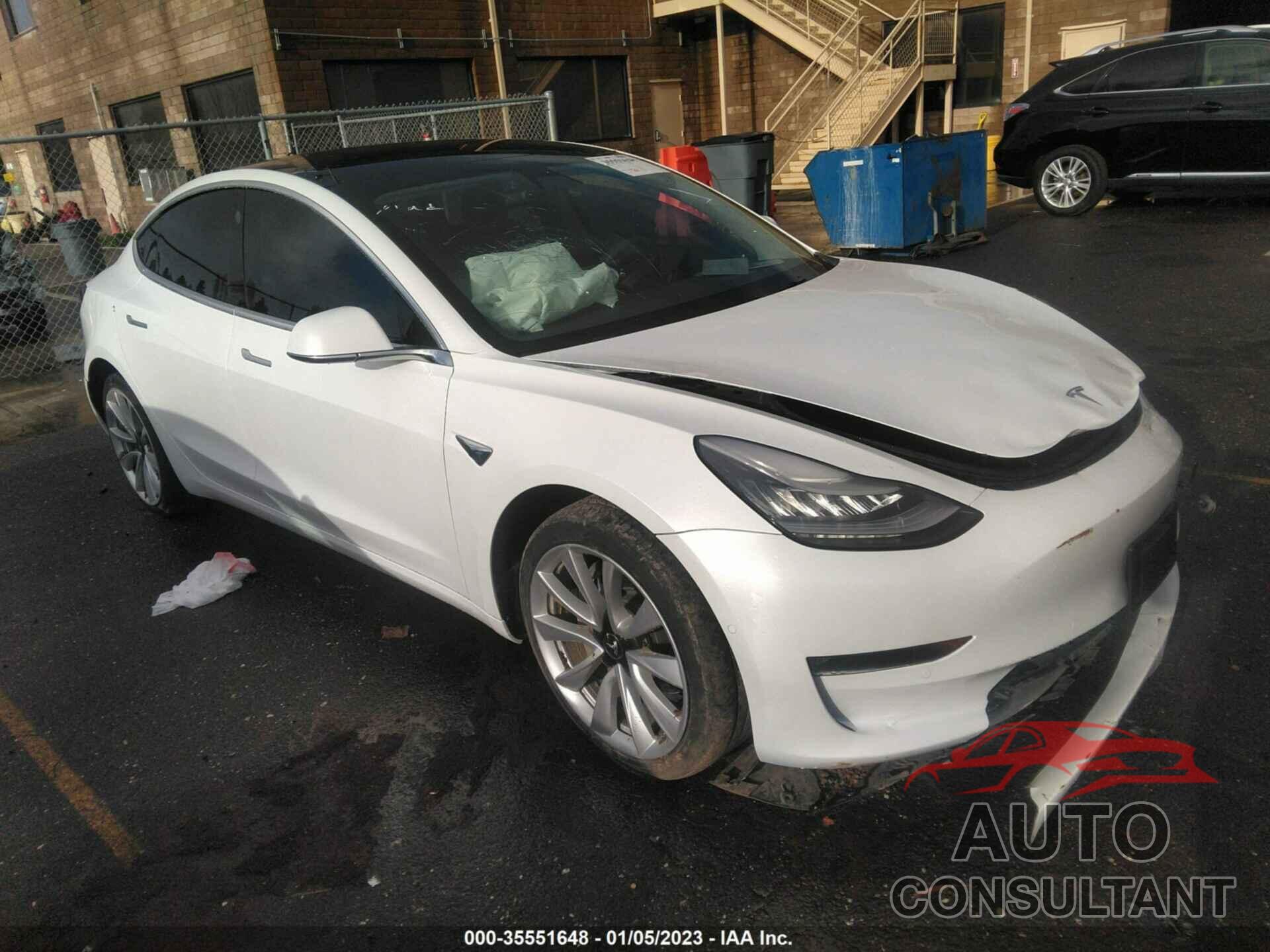 TESLA MODEL 3 2018 - 5YJ3E1EB6JF134108