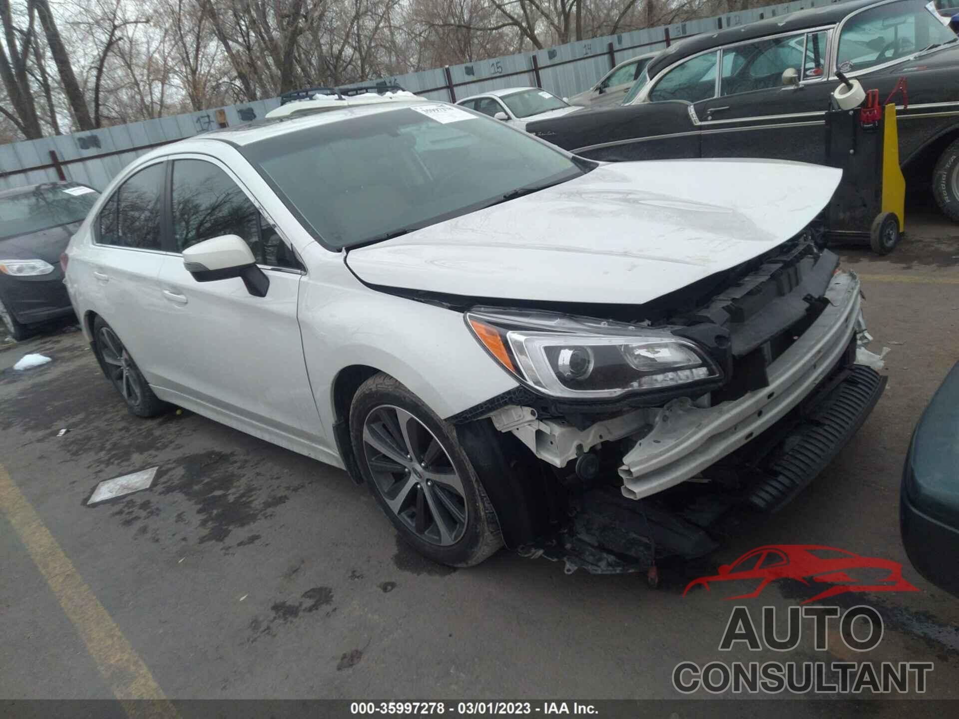 SUBARU LEGACY 2015 - 4S3BNBL64F3041356