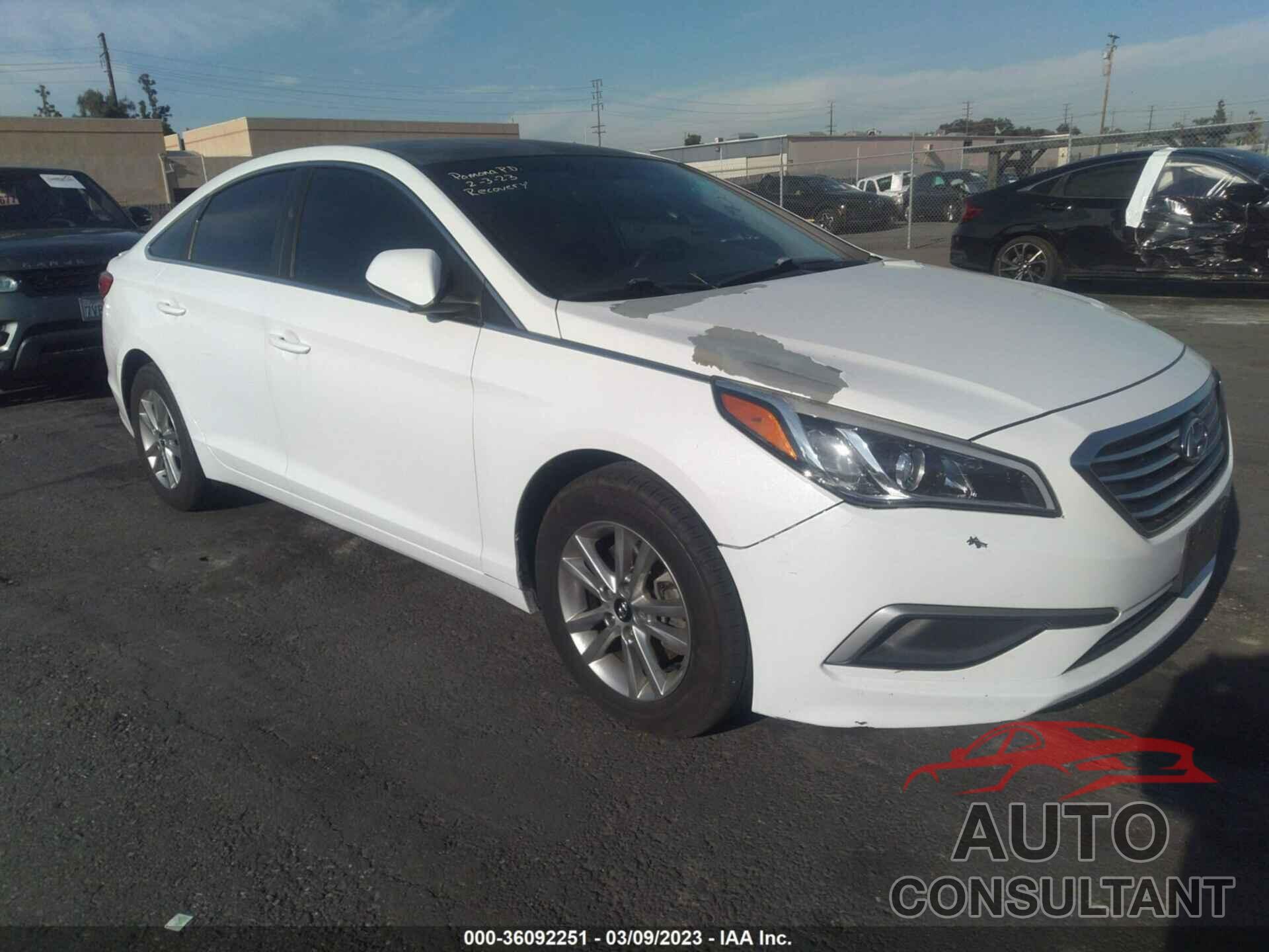 HYUNDAI SONATA 2017 - 5NPE24AFXHH473915