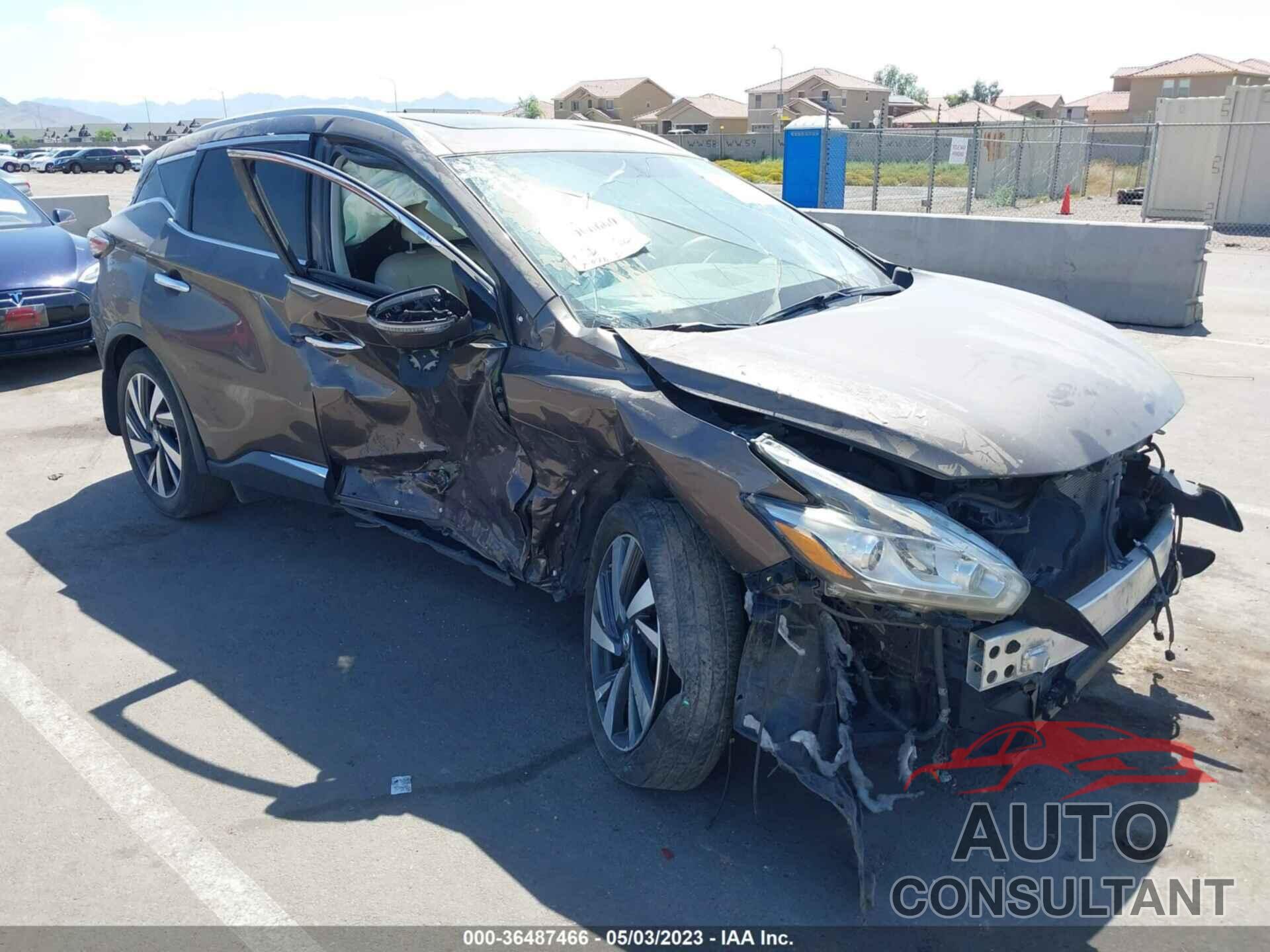 NISSAN MURANO 2015 - 5N1AZ2MG1FN264297