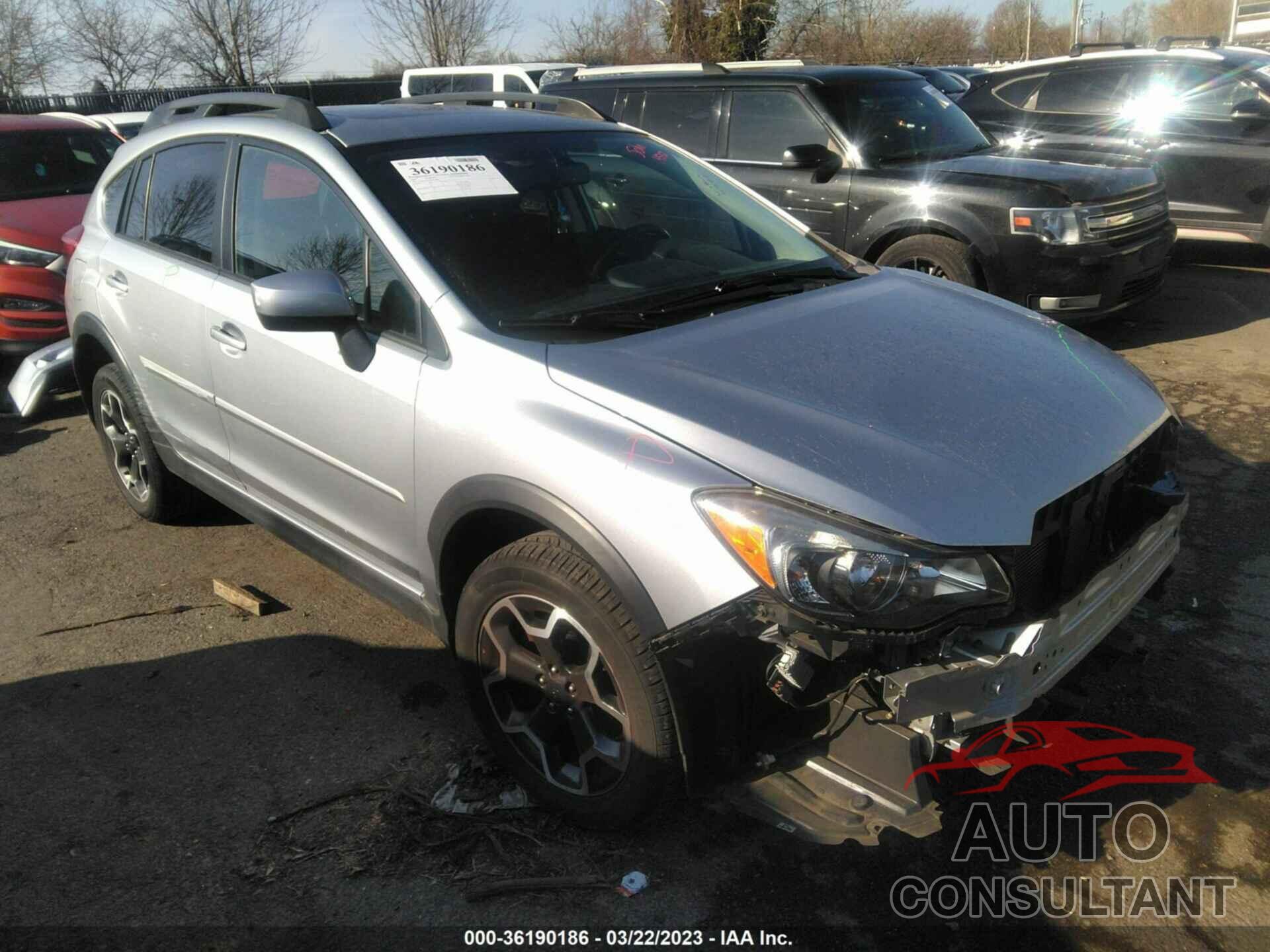 SUBARU XV CROSSTREK 2015 - JF2GPADC4F8319983