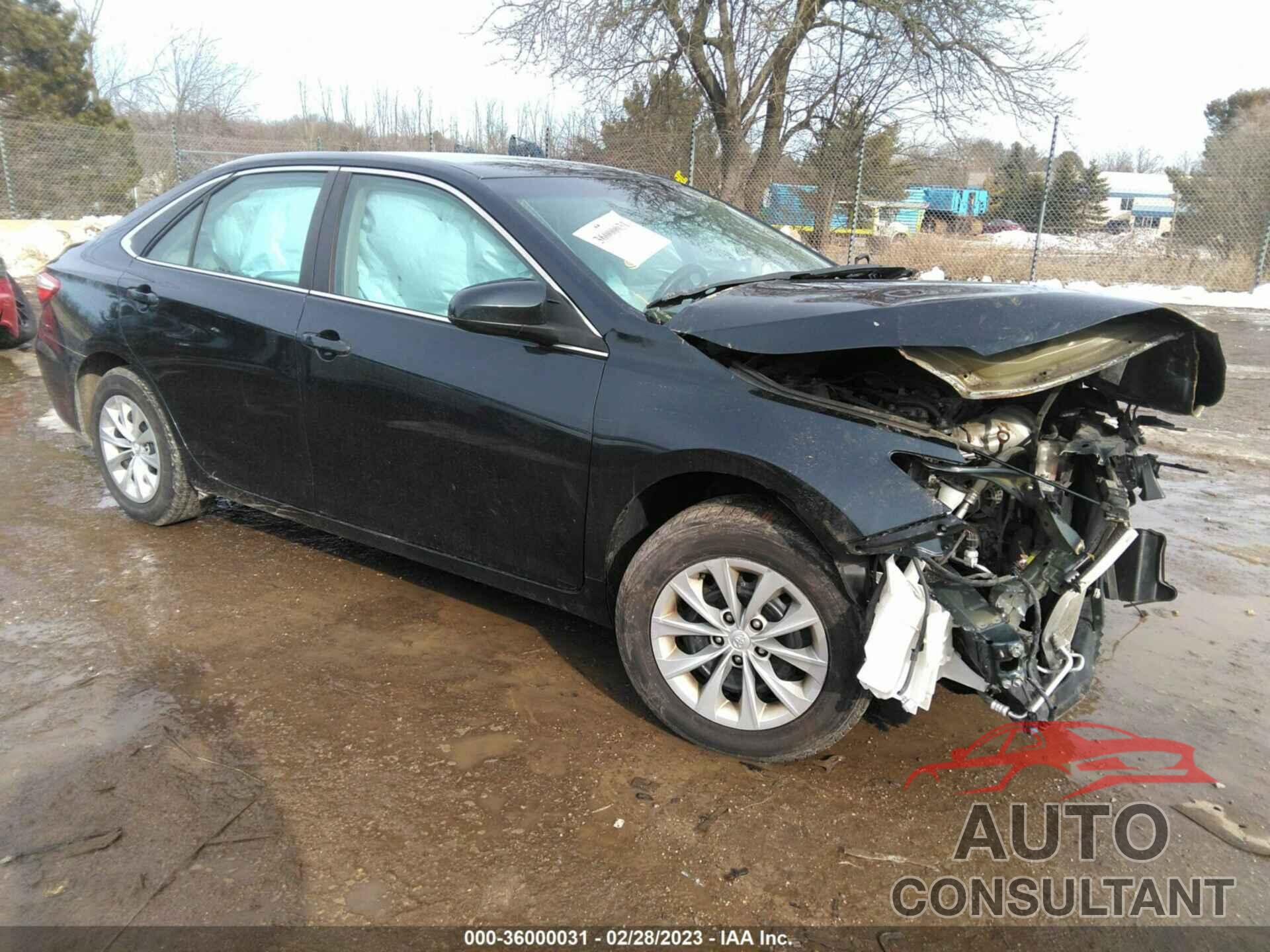 TOYOTA CAMRY 2016 - 4T1BF1FK2GU508796