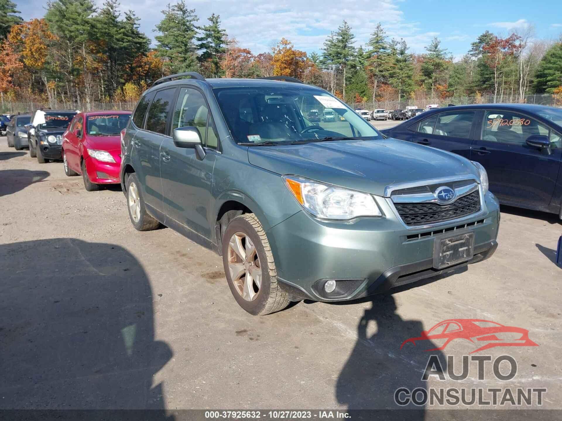 SUBARU FORESTER 2016 - JF2SJAHC2GH476547