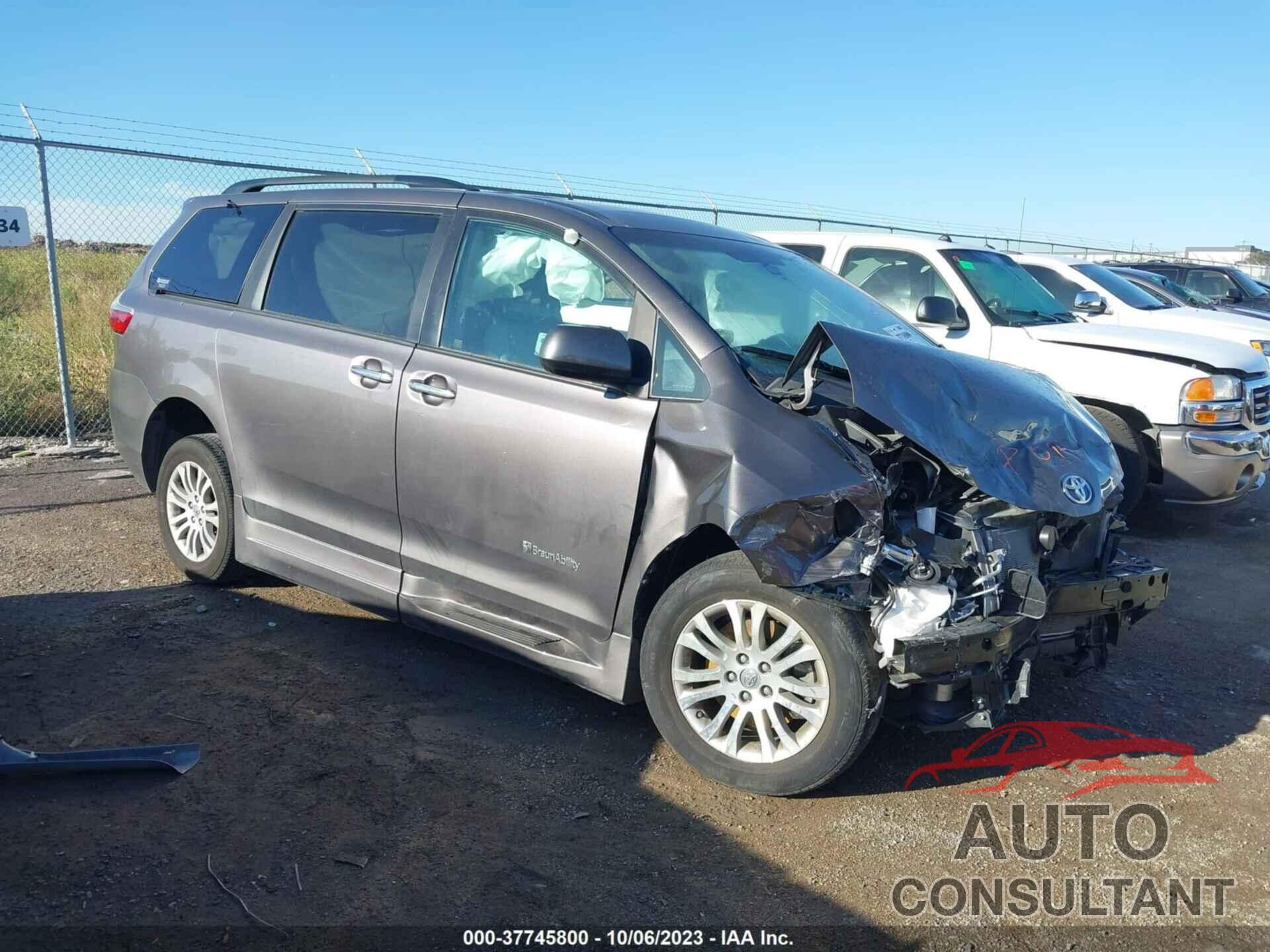 TOYOTA SIENNA 2016 - 5TDYK3DC2GS764085