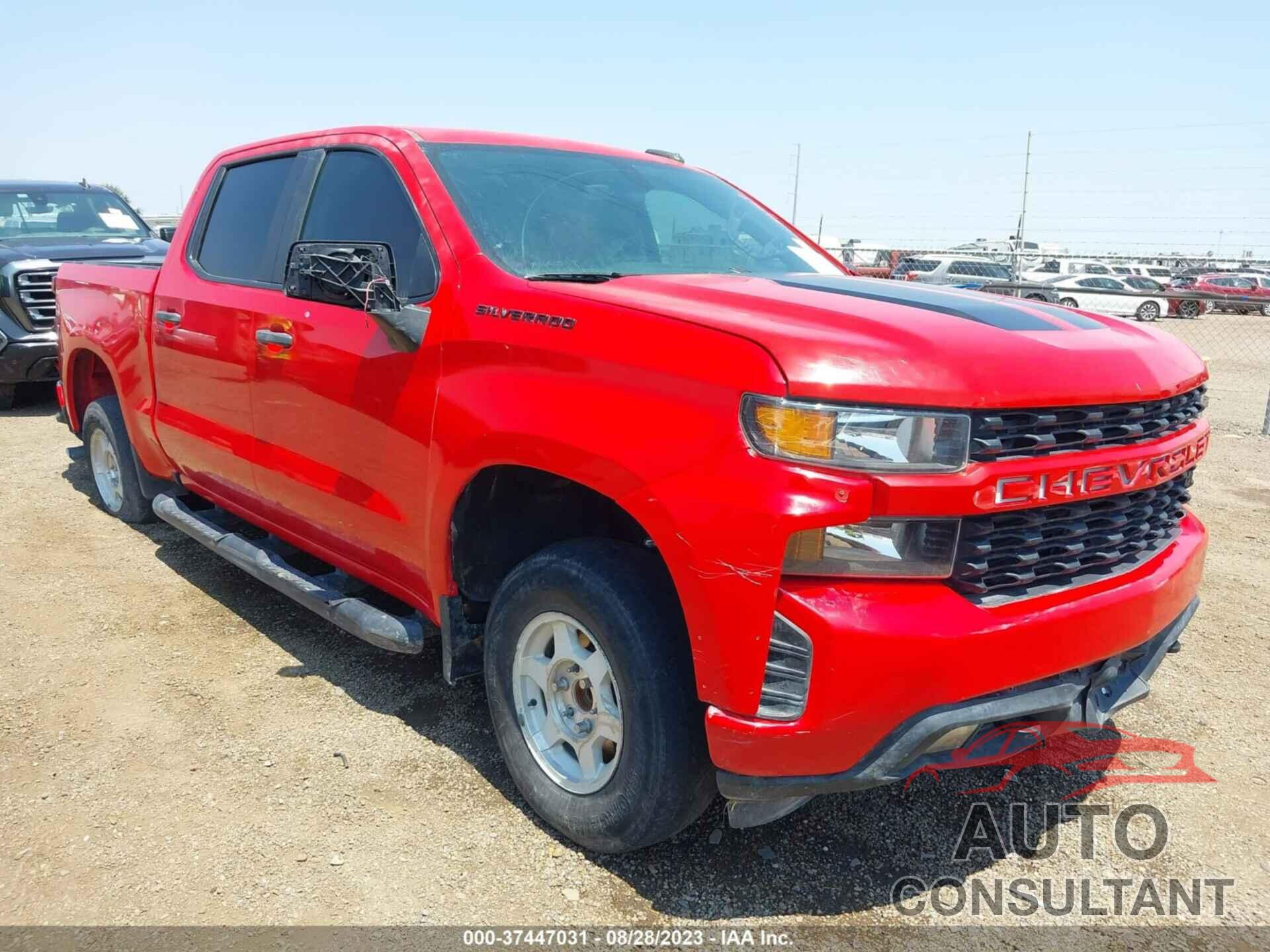CHEVROLET SILVERADO 1500 2021 - 1GCPWBEK3MZ357189