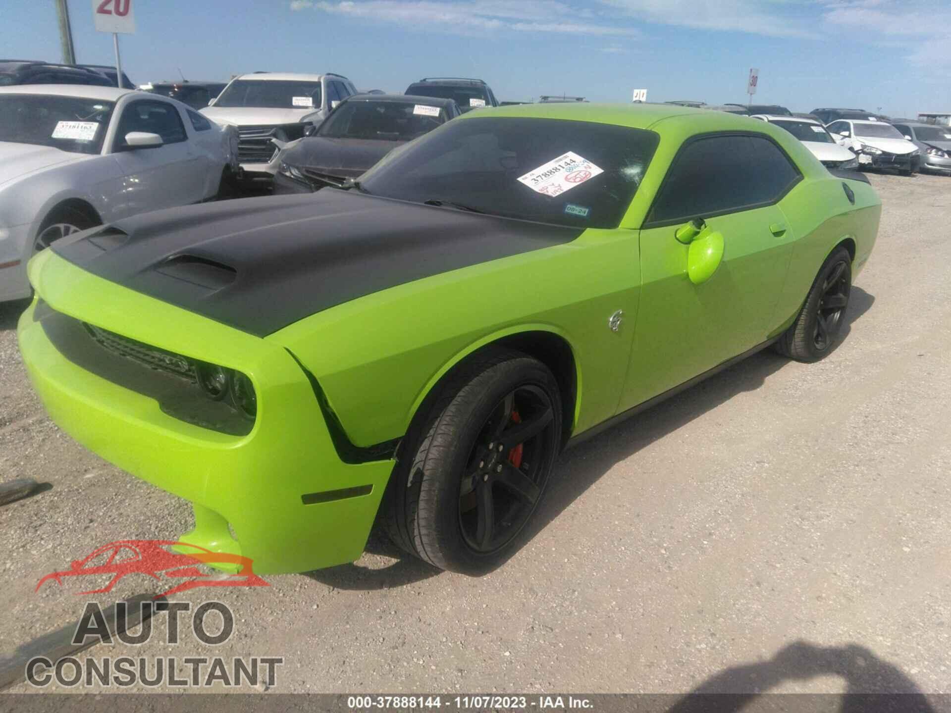 DODGE CHALLENGER 2019 - 2C3CDZC92KH618407