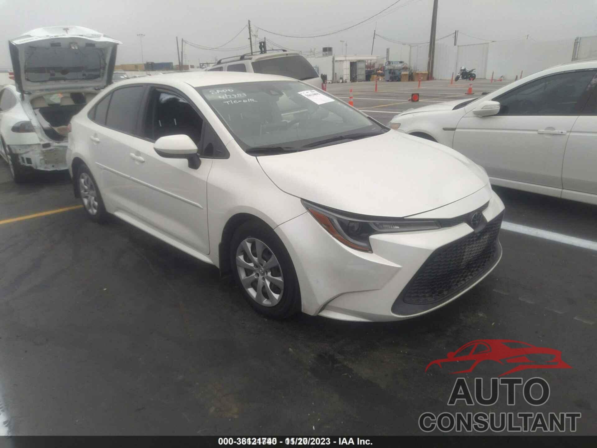 TOYOTA COROLLA 2020 - JTDEPRAE8LJ089668