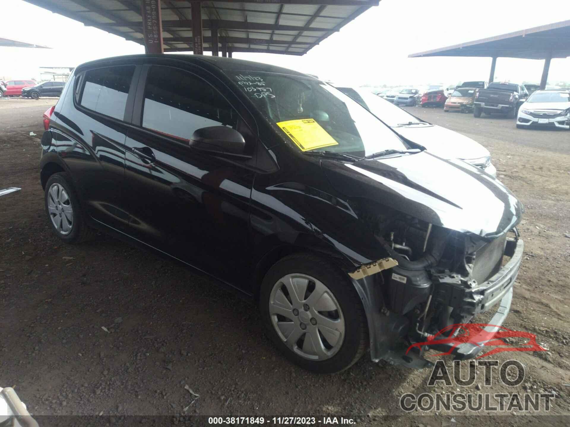 CHEVROLET SPARK 2018 - KL8CB6SA4JC478723