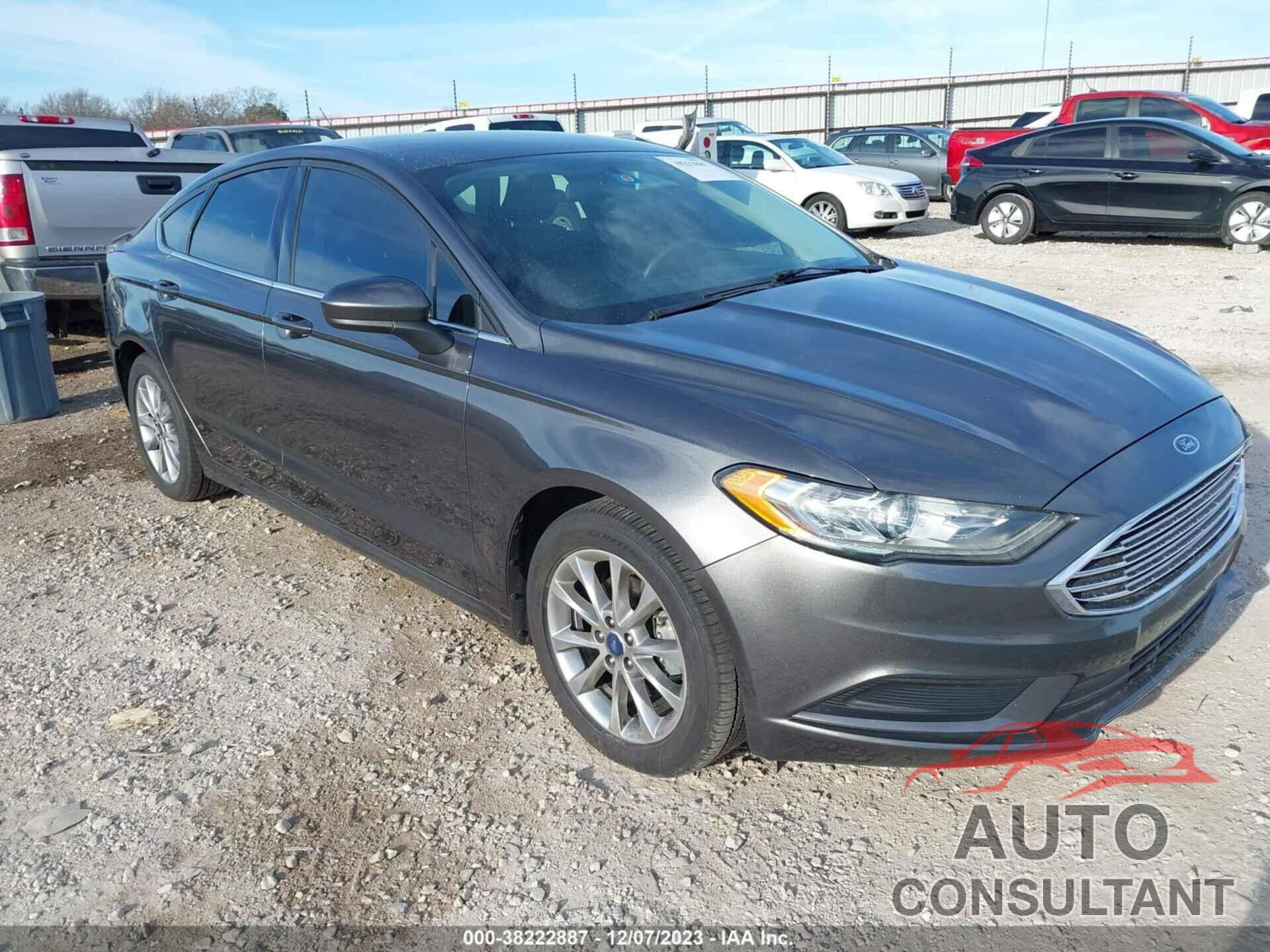 FORD FUSION 2017 - 3FA6P0H71HR283792