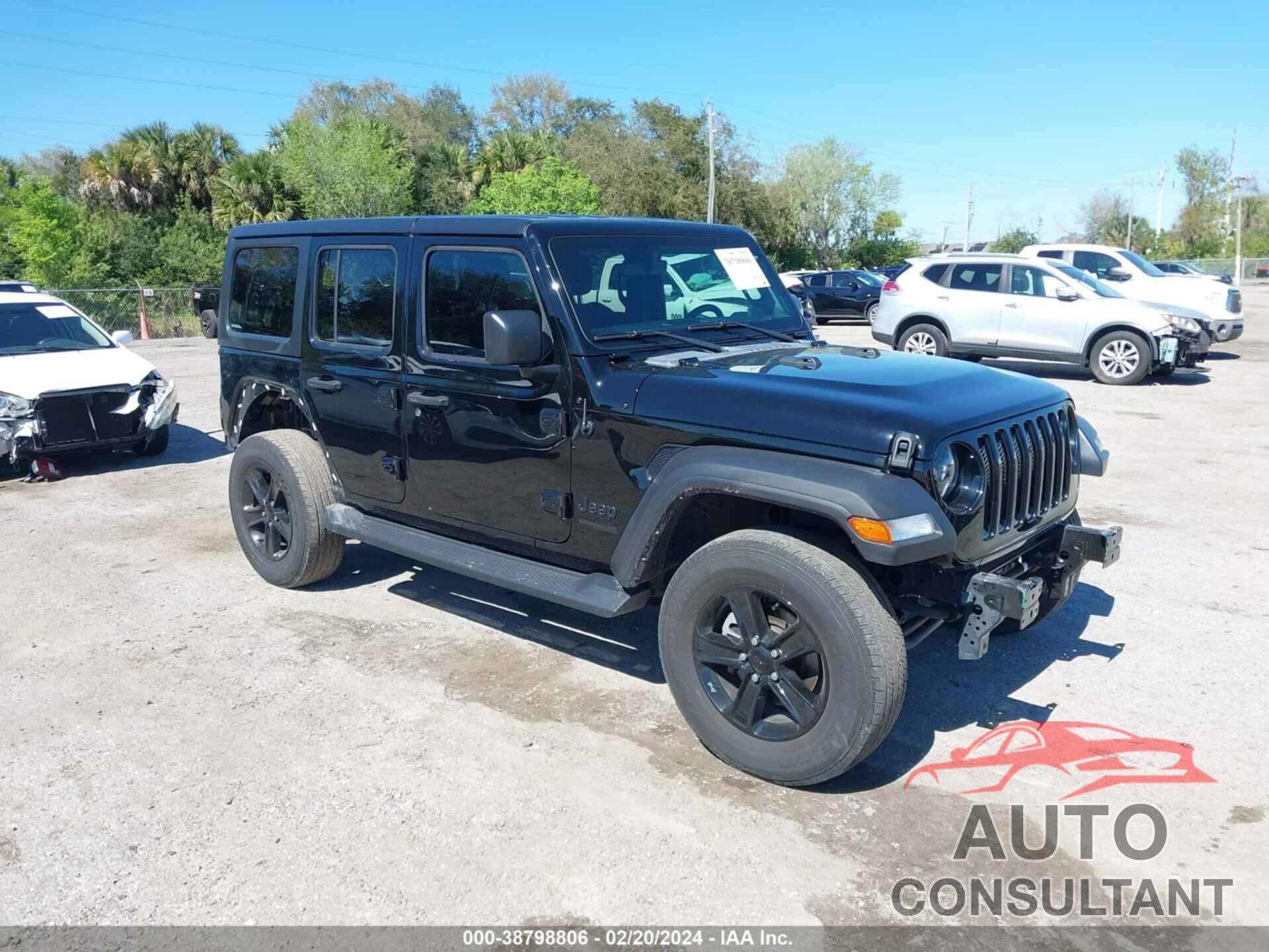 JEEP WRANGLER UNLIMITED 2022 - 1C4HJXDN4NW145240