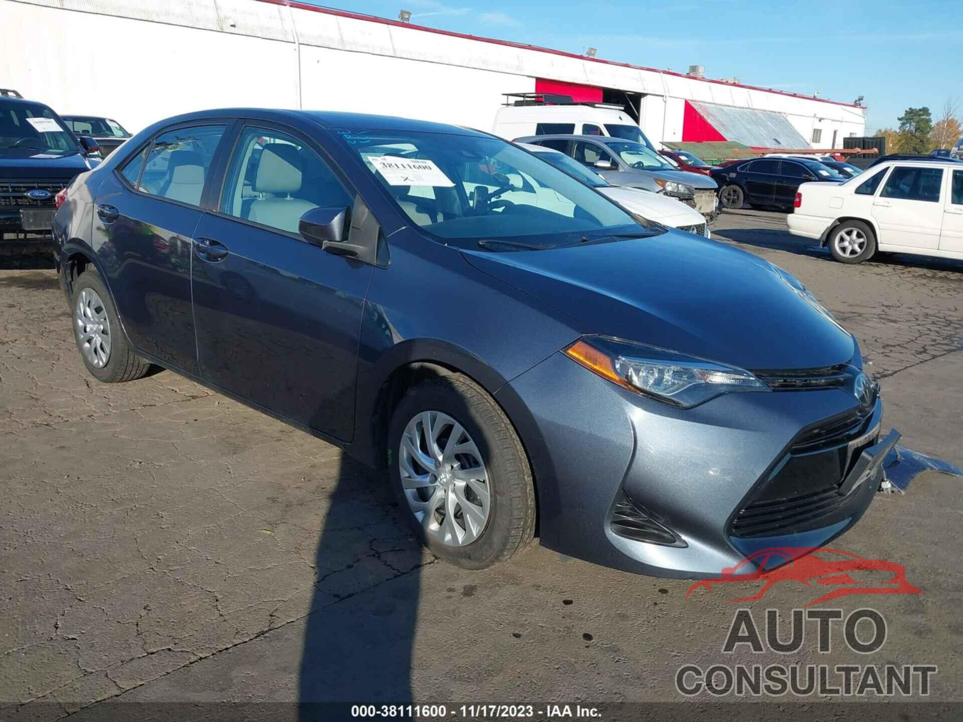 TOYOTA COROLLA 2019 - 2T1BURHE7KC196268