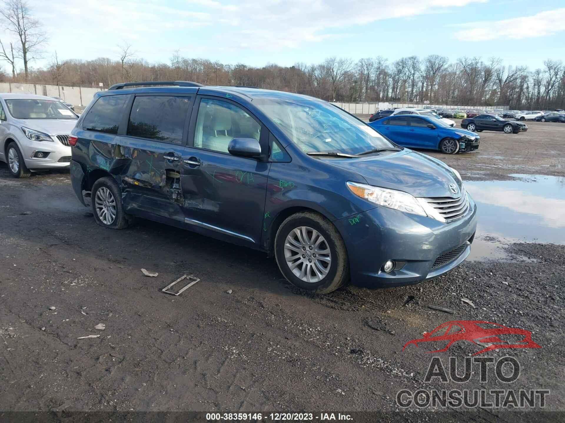 TOYOTA SIENNA 2017 - 5TDYZ3DCXHS843310