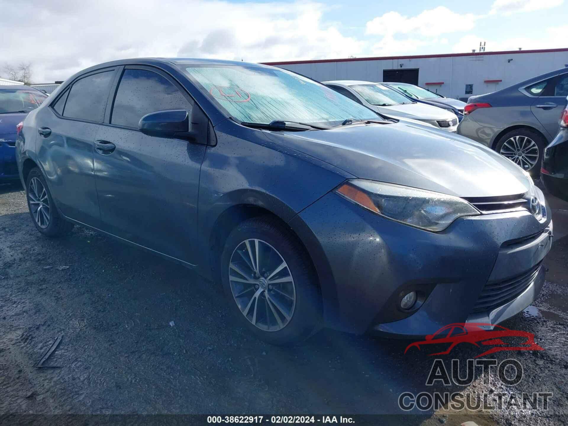 TOYOTA COROLLA 2016 - 5YFBURHE1GP471320