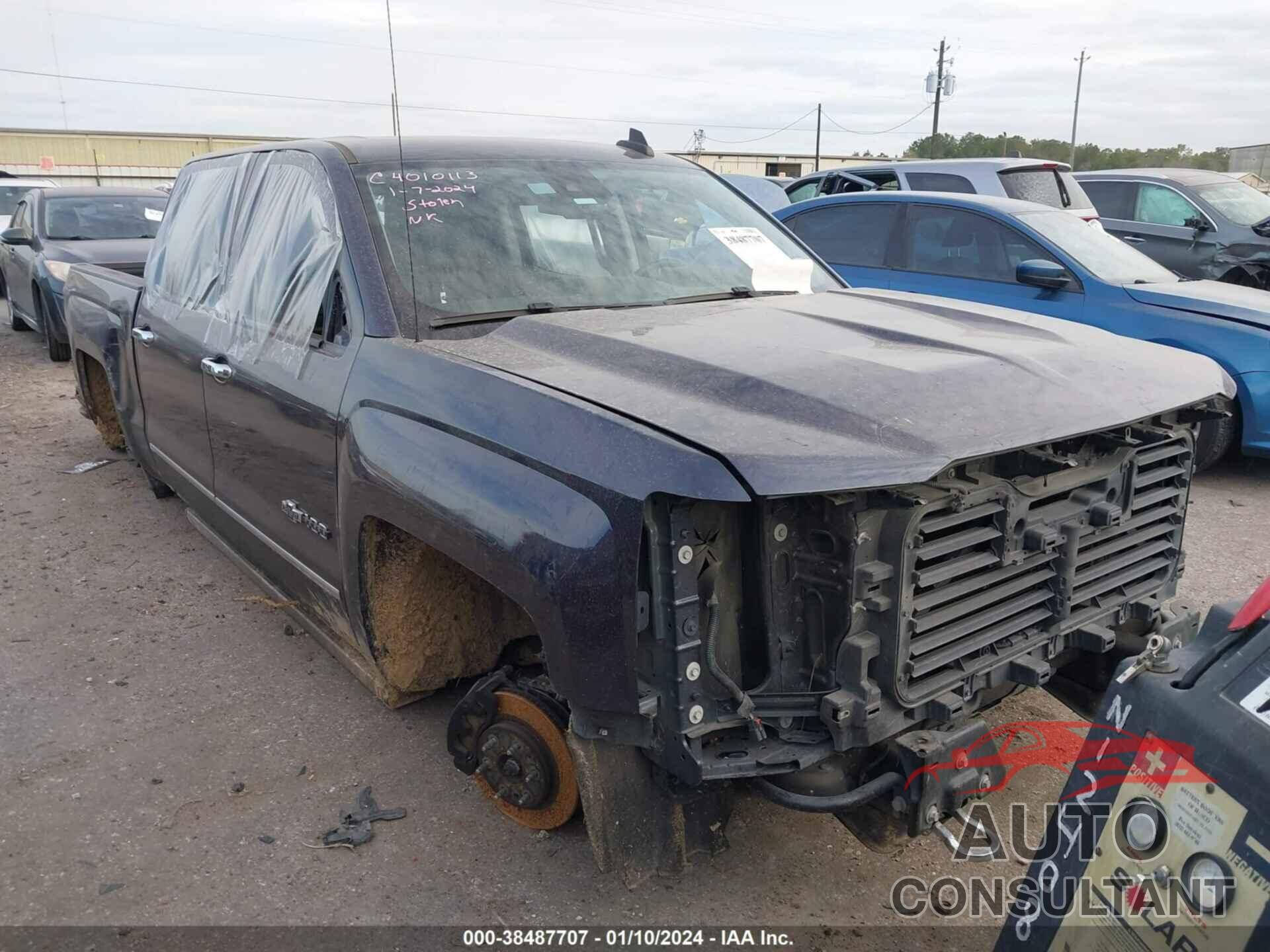 CHEVROLET SILVERADO 2018 - 3GCUKSEJ8JG277274