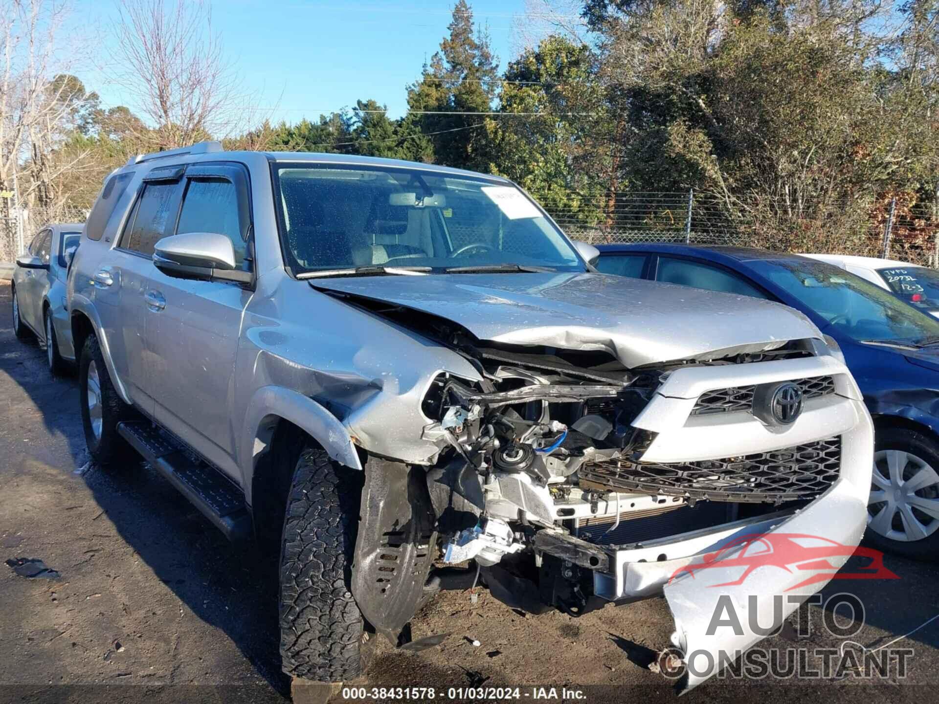 TOYOTA 4RUNNER 2016 - JTEZU5JR1G5146387