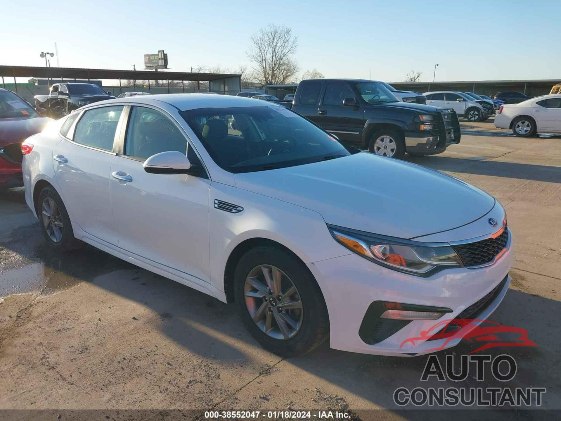 KIA OPTIMA 2020 - 5XXGT4L33LG389125