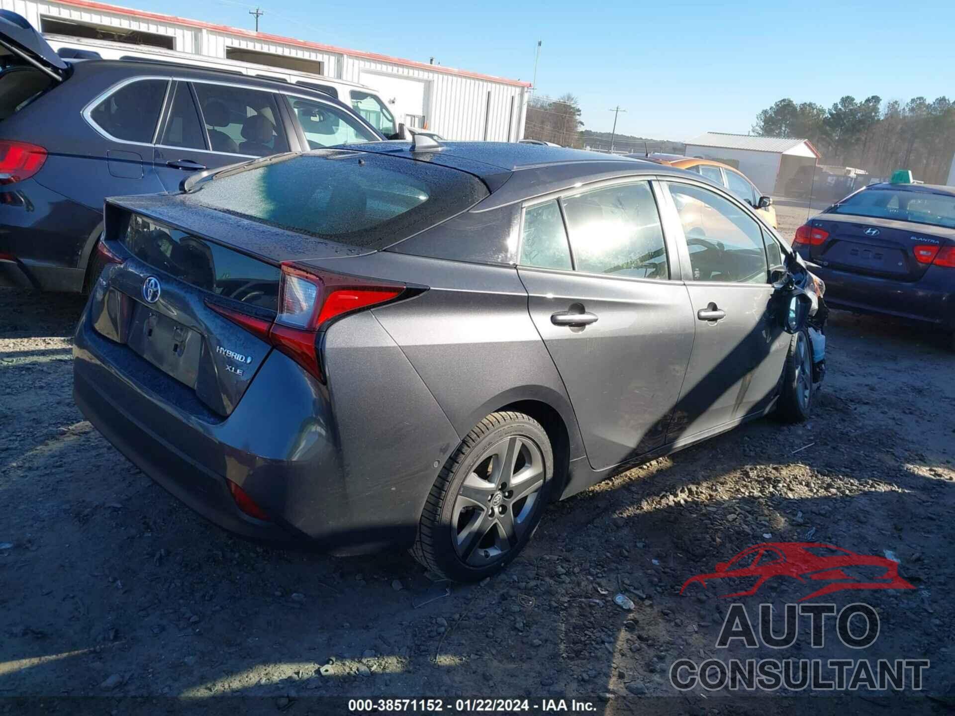 TOYOTA PRIUS 2019 - JTDKARFU9K3093042