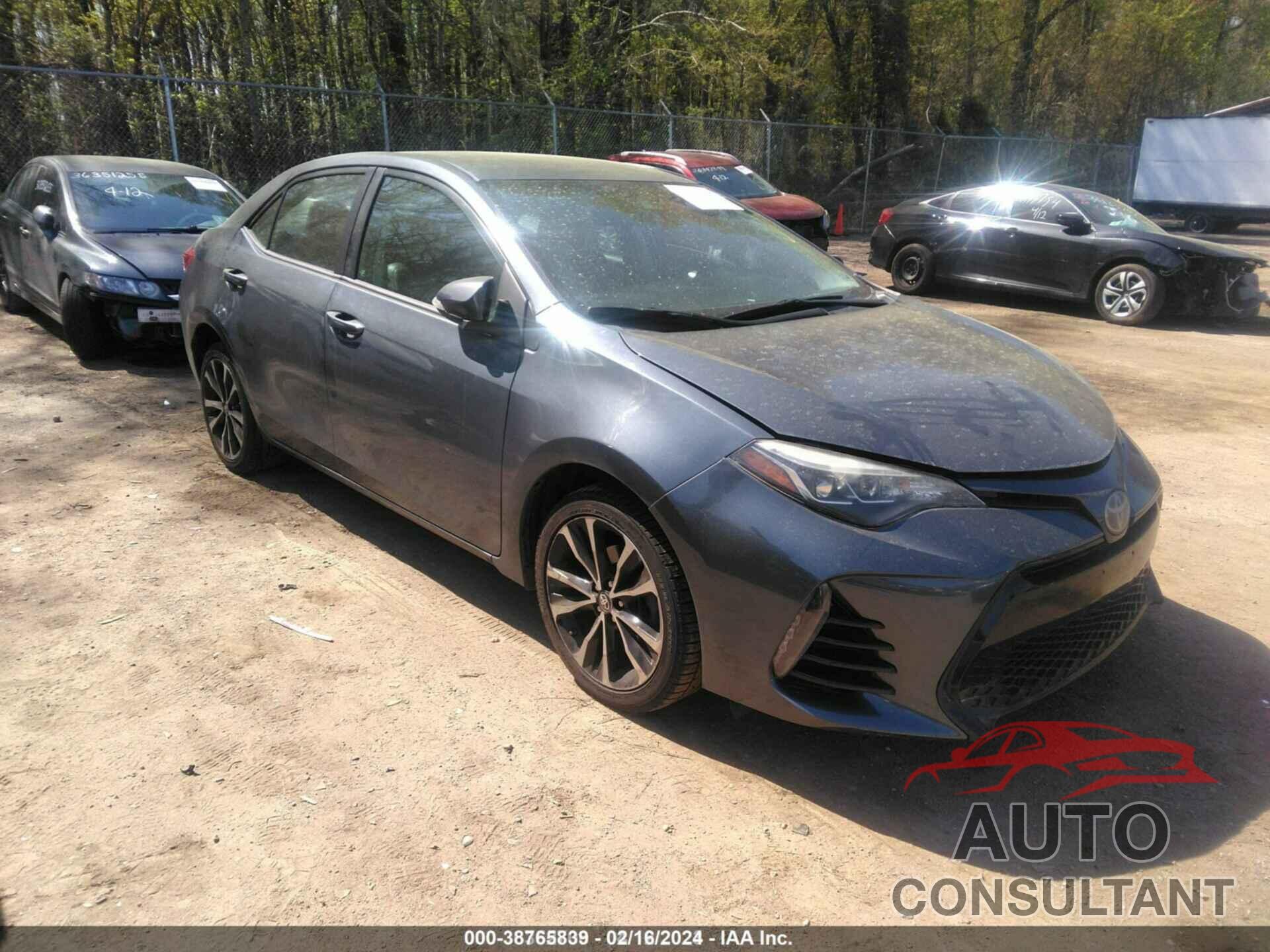 TOYOTA COROLLA 2017 - 2T1BURHE2HC897731