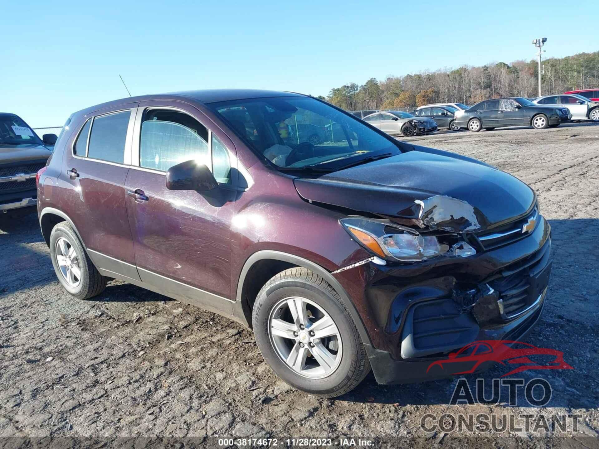 CHEVROLET TRAX 2020 - KL7CJKSB7LB336674