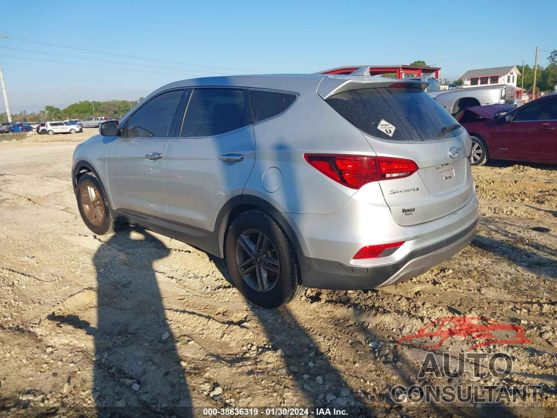 HYUNDAI SANTA FE SPORT 2017 - 5XYZT3LBXHG458146