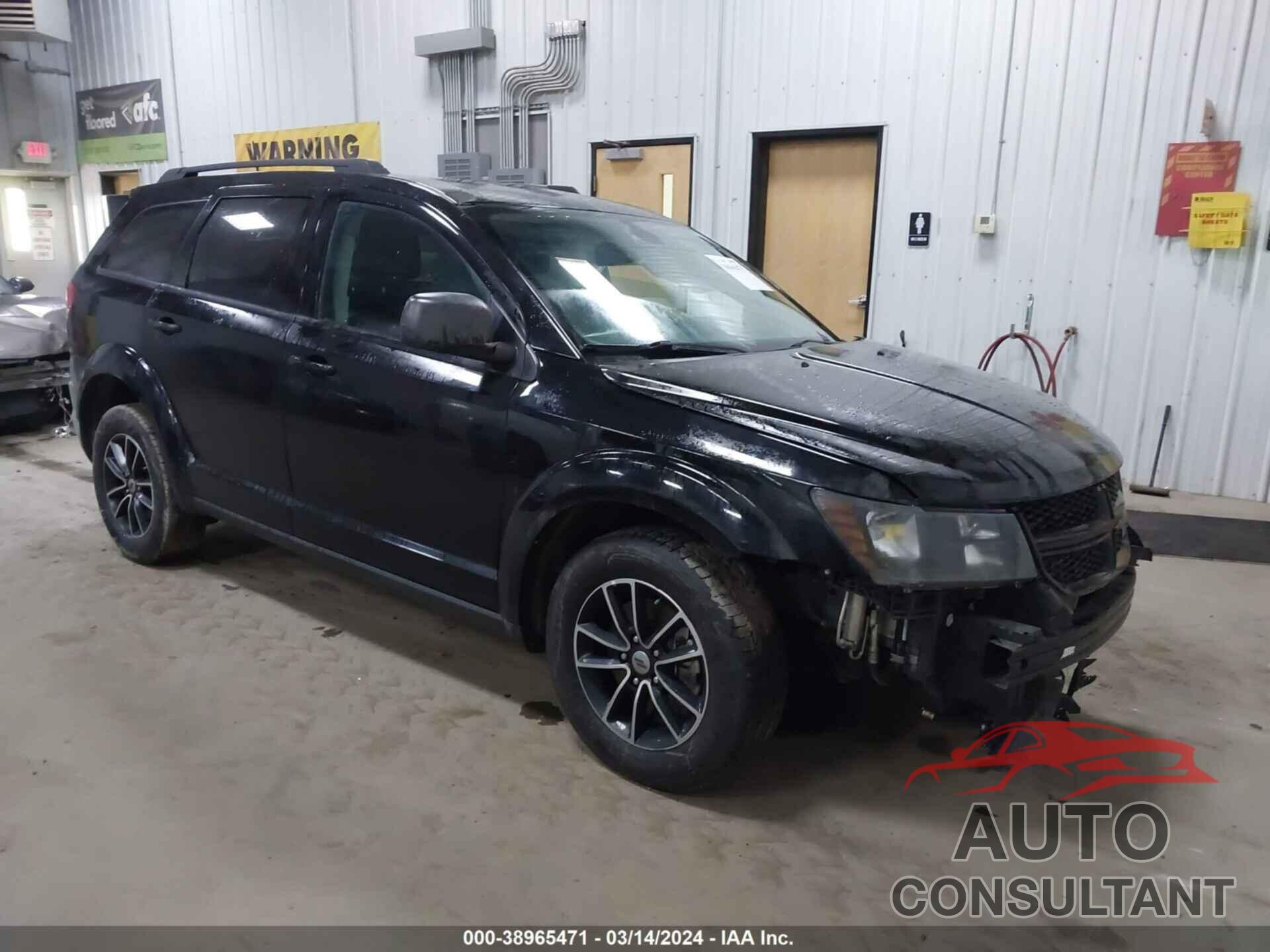 DODGE JOURNEY 2018 - 3C4PDCAB7JT474553