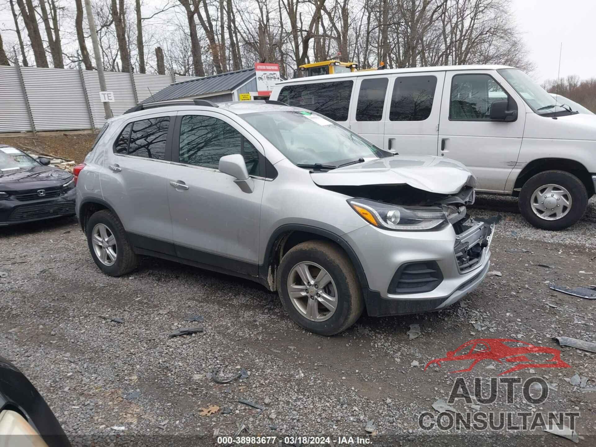 CHEVROLET TRAX 2018 - KL7CJPSB7JB704264