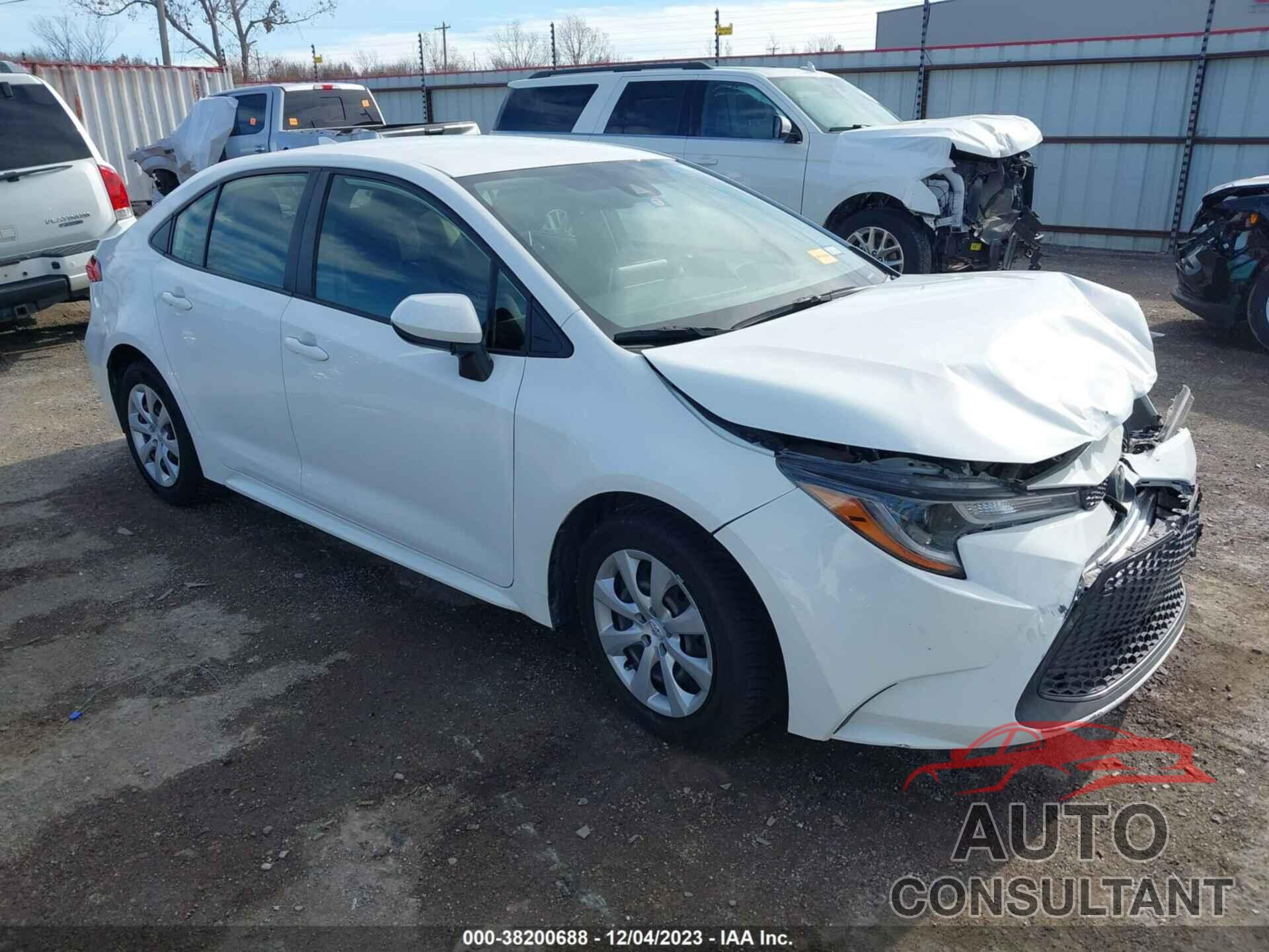 TOYOTA COROLLA 2020 - JTDEPRAE7LJ024584