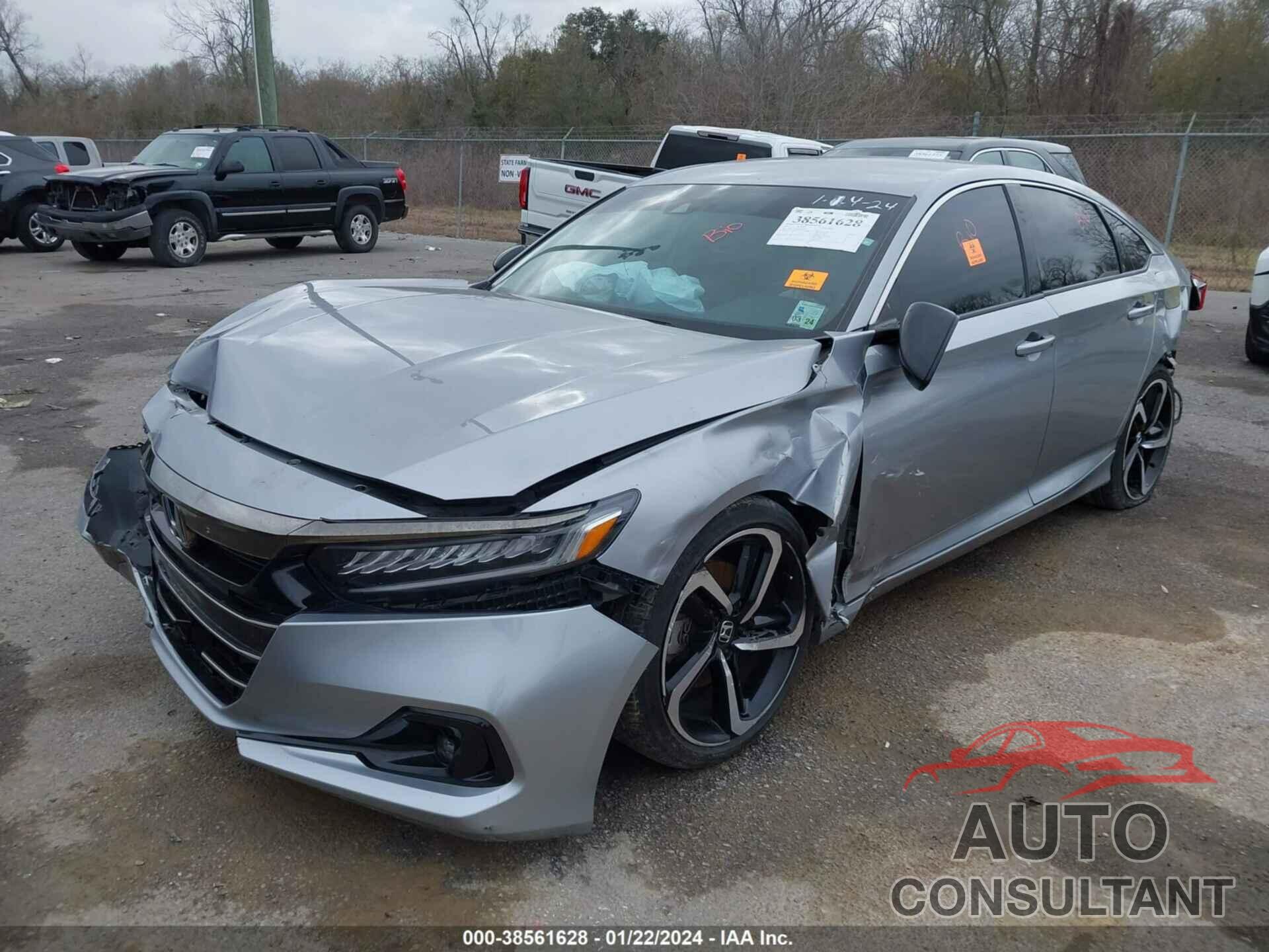 HONDA ACCORD 2021 - 1HGCV1F40MA022113