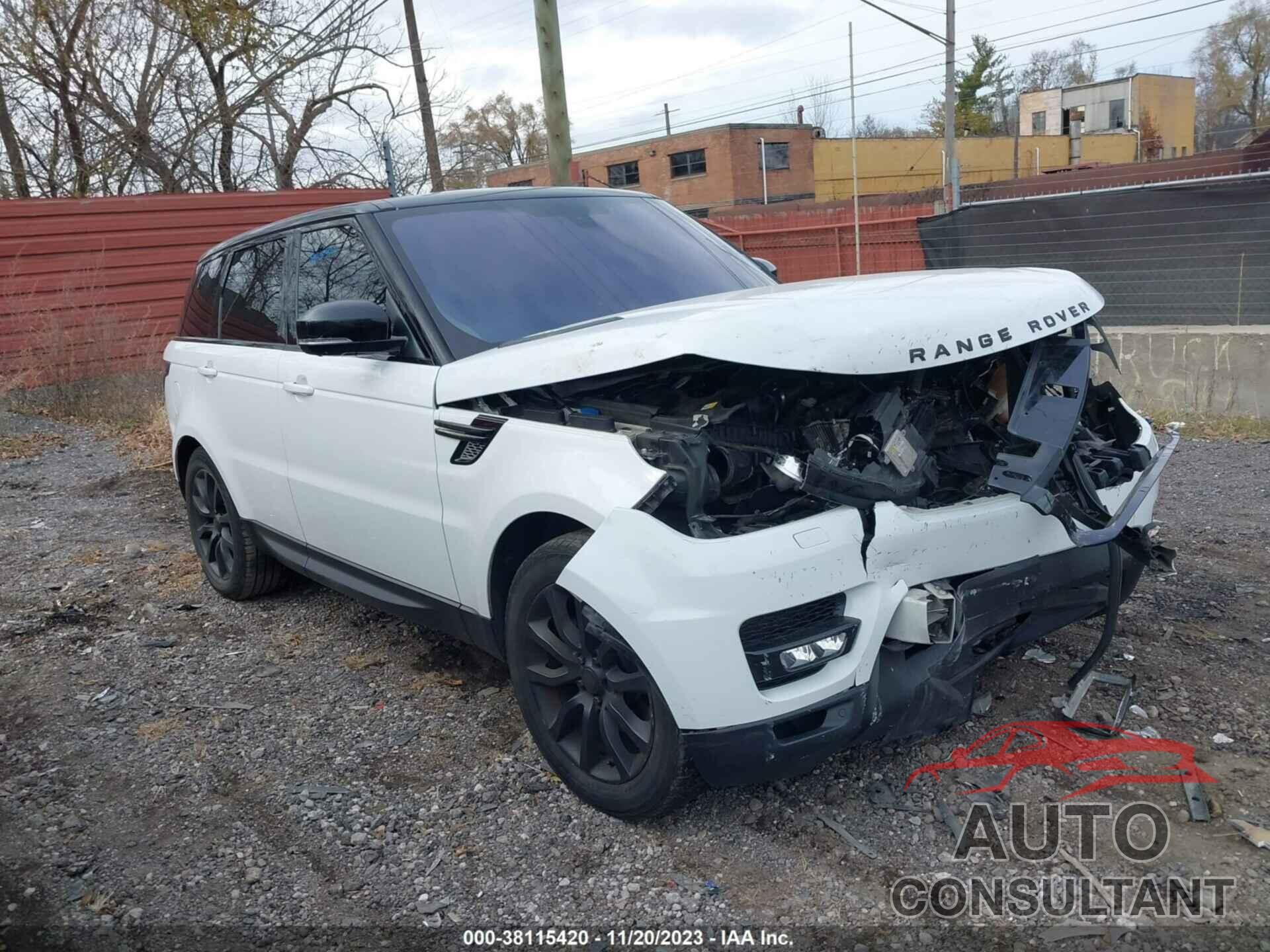 LAND ROVER RANGE ROVER SPORT 2016 - SALWR2PF3GA122838