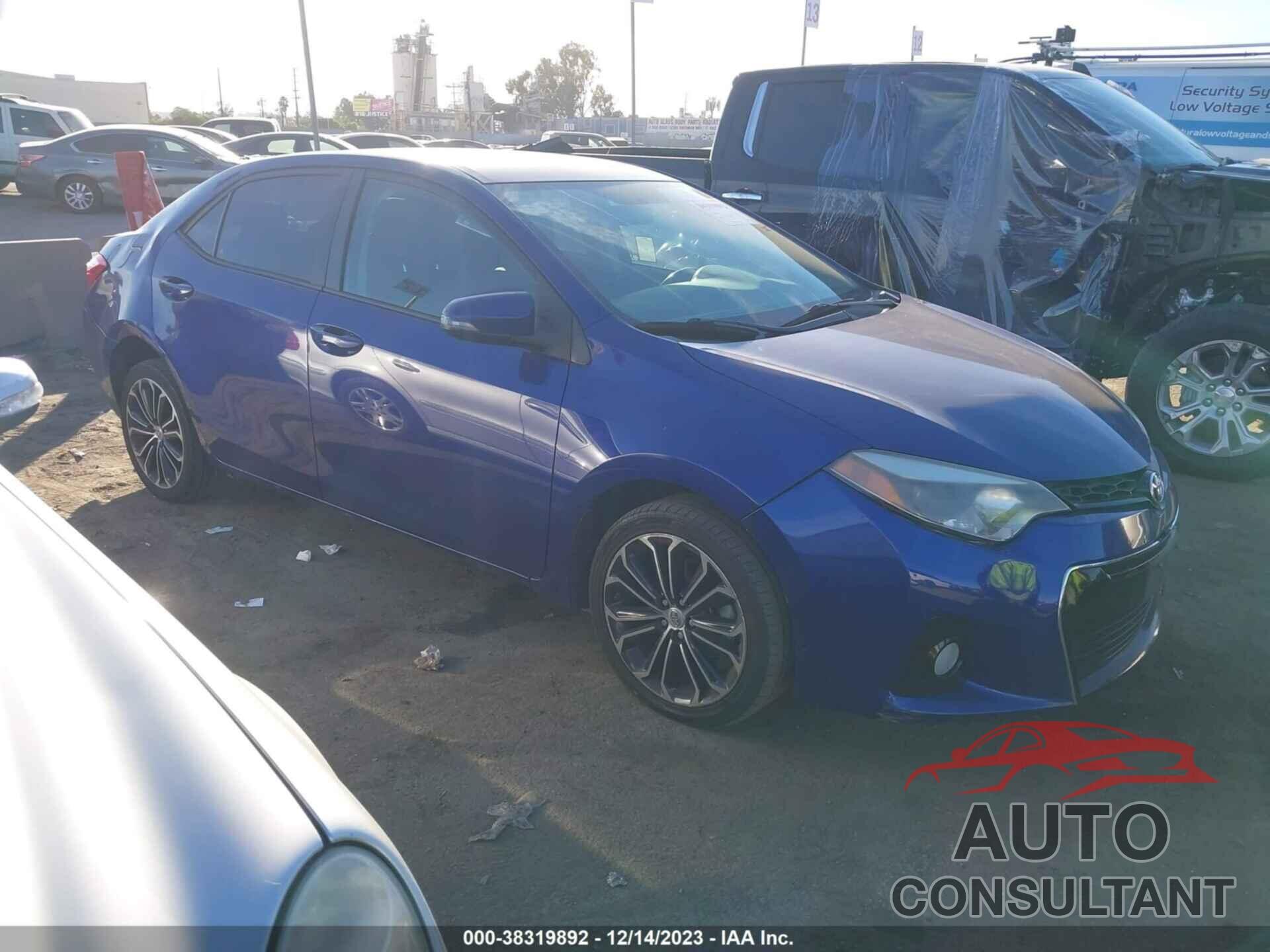 TOYOTA COROLLA 2016 - 5YFBURHEXGP461613