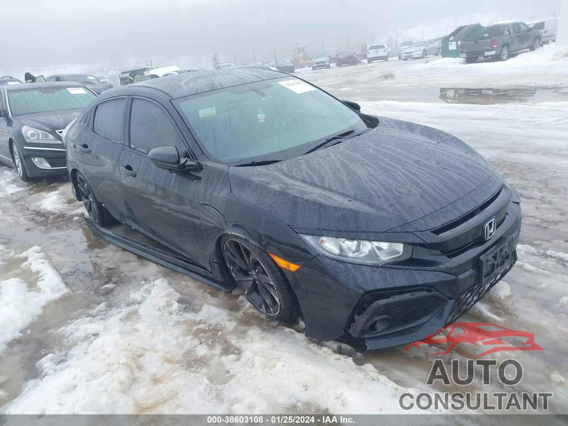 HONDA CIVIC 2018 - SHHFK7H44JU217265