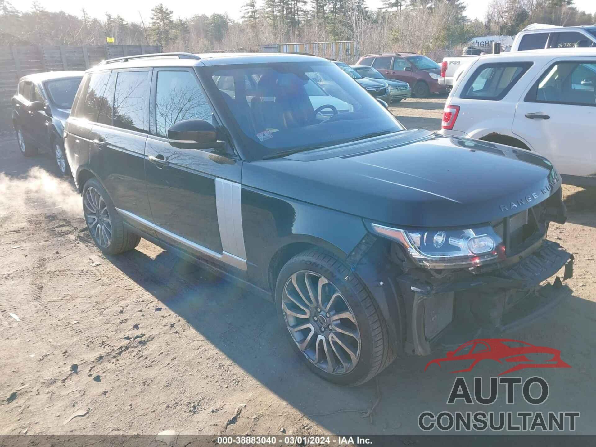 LAND ROVER RANGE ROVER 2016 - SALGS2KF6GA273222