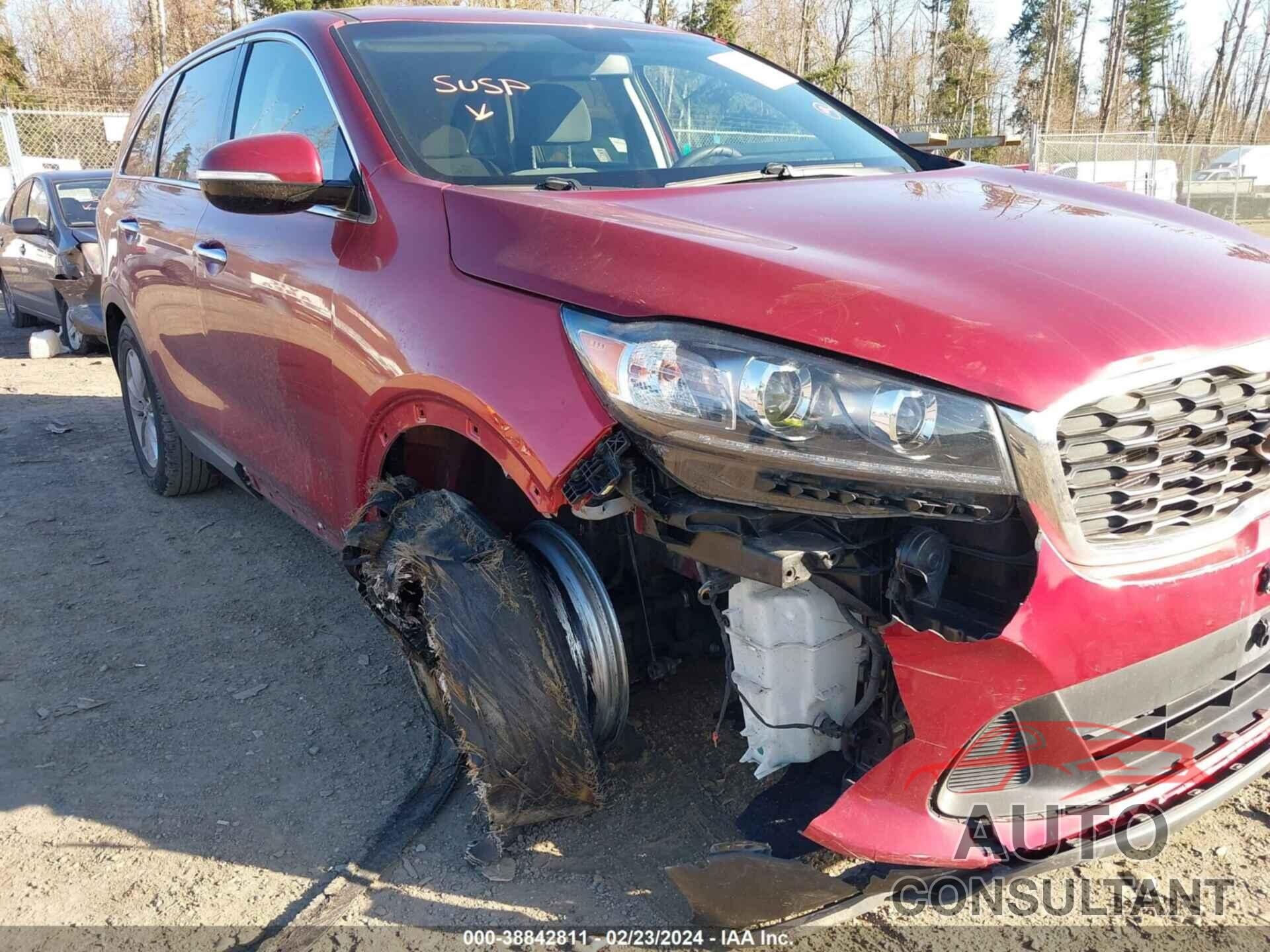 KIA SORENTO 2019 - 5XYPGDA37KG498382