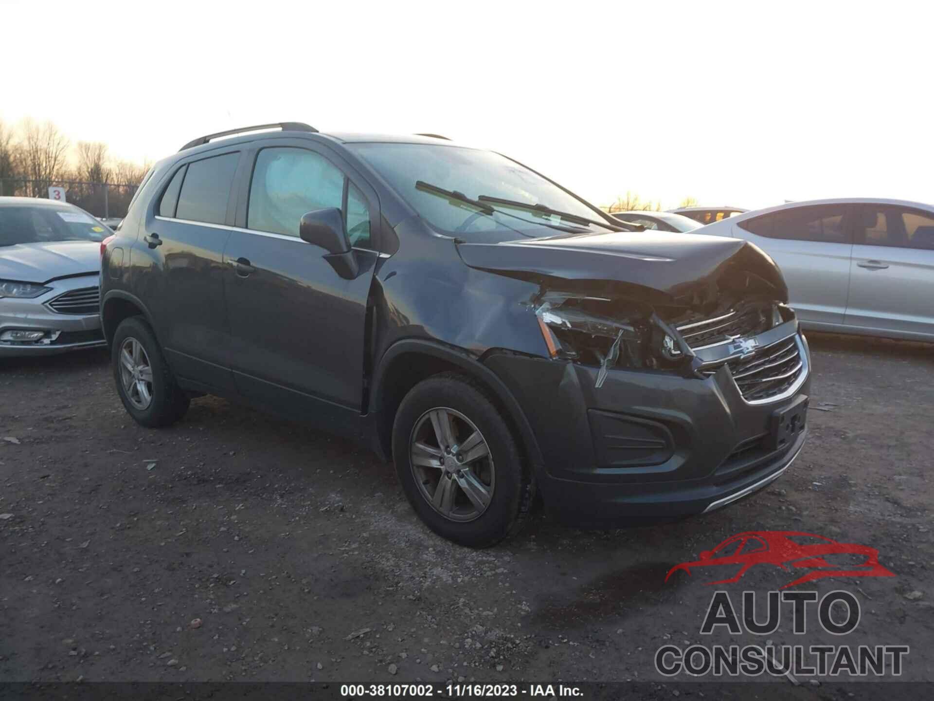 CHEVROLET TRAX 2016 - 3GNCJPSB1GL170731