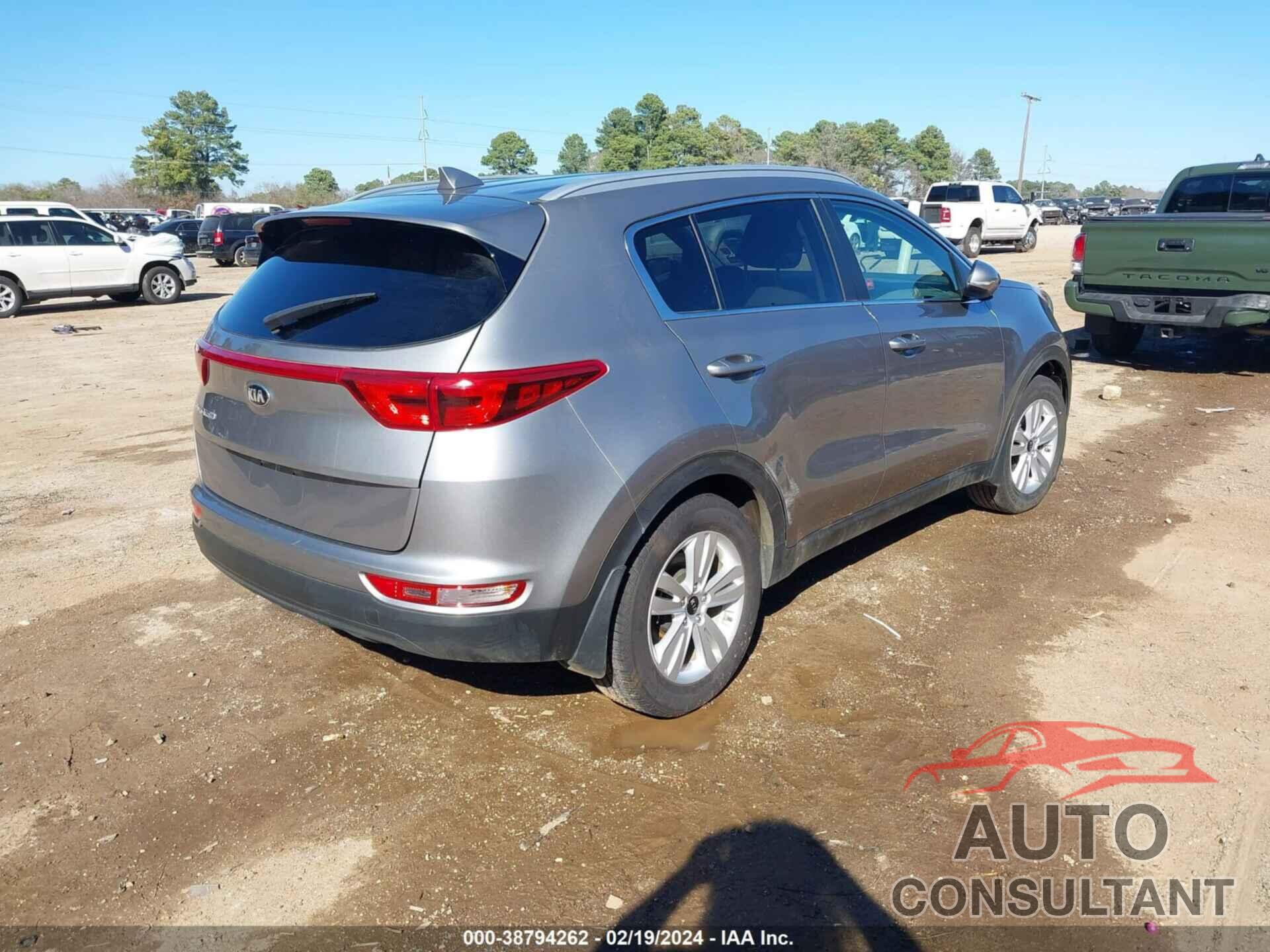 KIA SPORTAGE 2019 - KNDPM3AC2K7612272