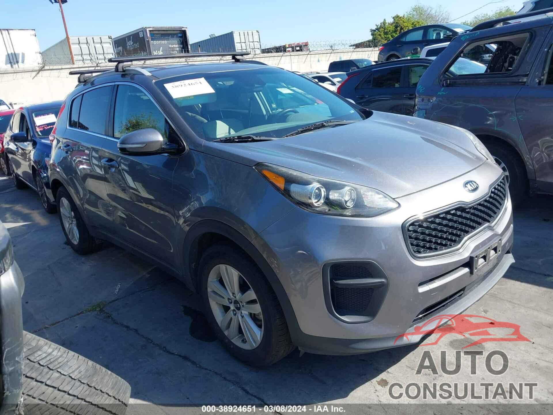 KIA SPORTAGE 2018 - KNDPM3AC6J7394643