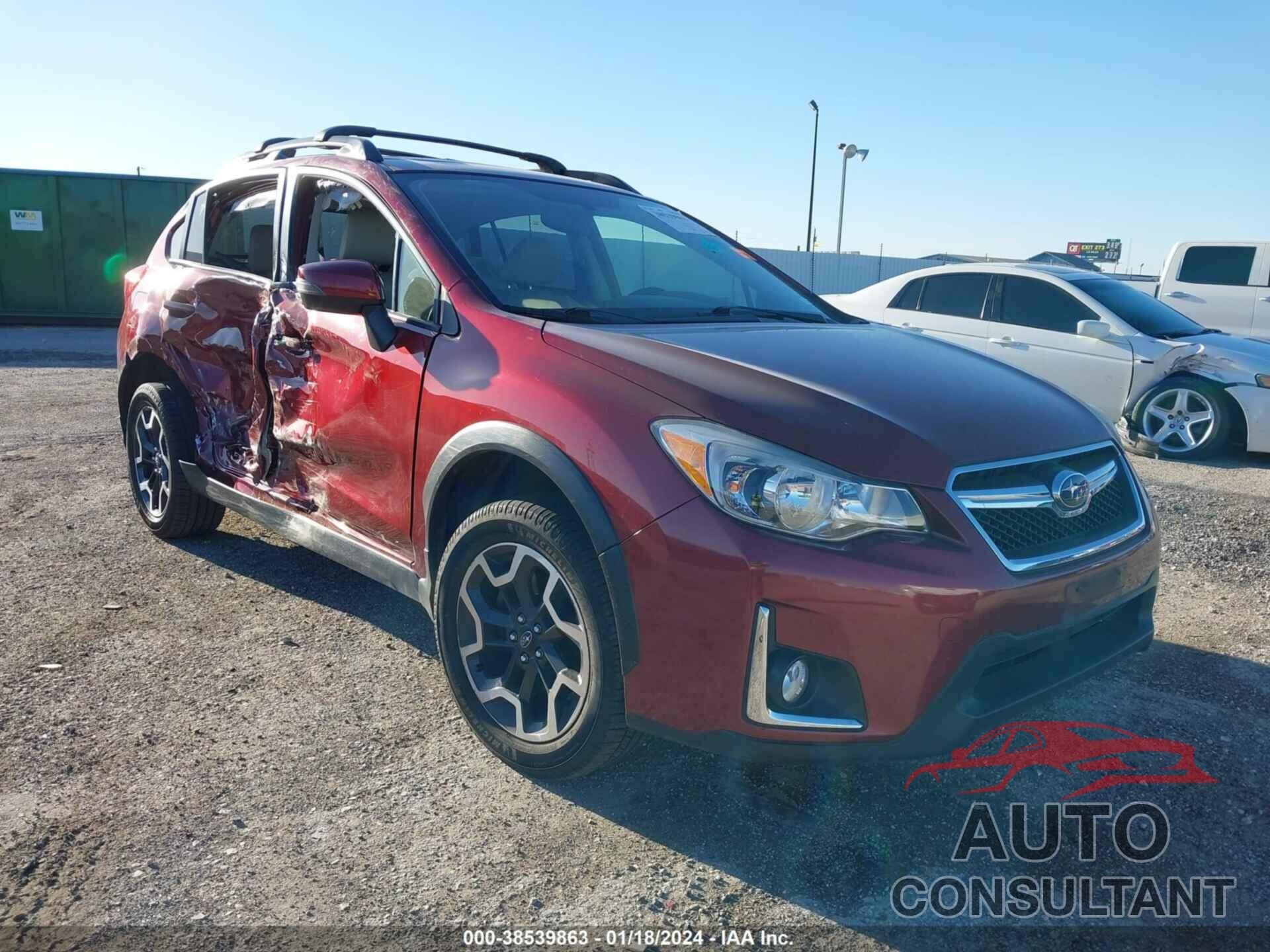 SUBARU CROSSTREK 2016 - JF2GPALC2GH300013