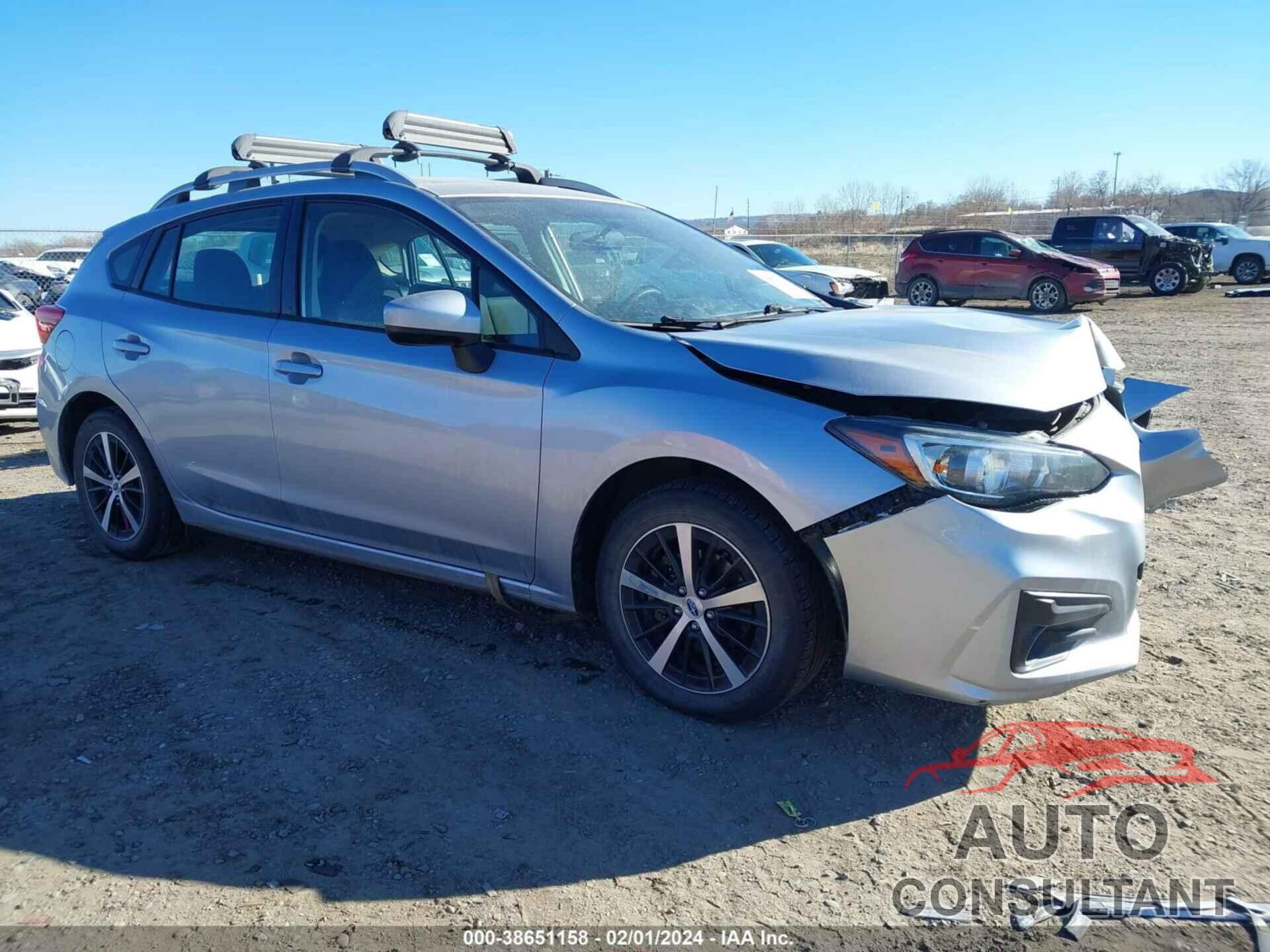 SUBARU IMPREZA 2019 - 4S3GTAC60K3706138