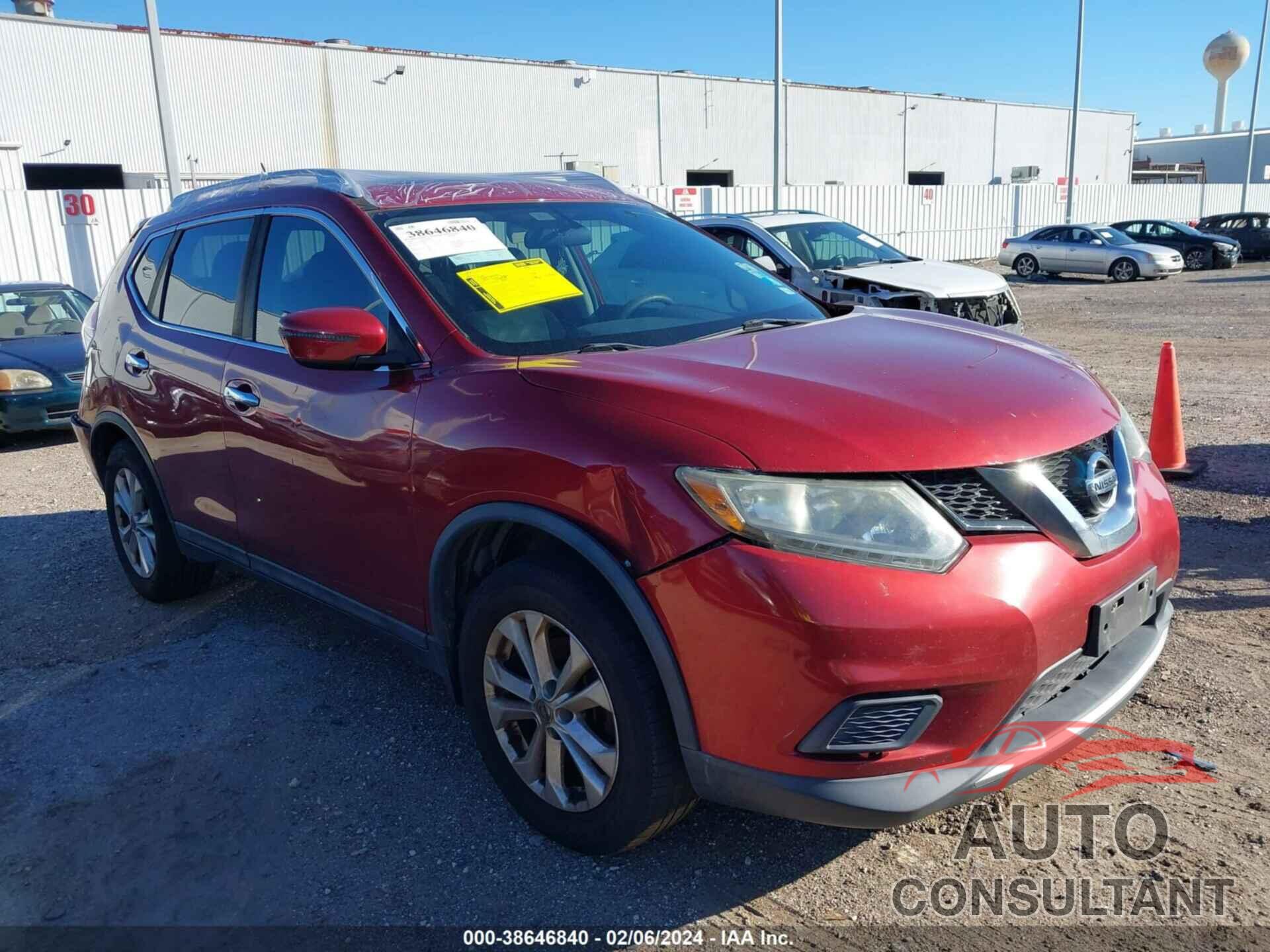 NISSAN ROGUE 2016 - 5N1AT2MT7GC823587