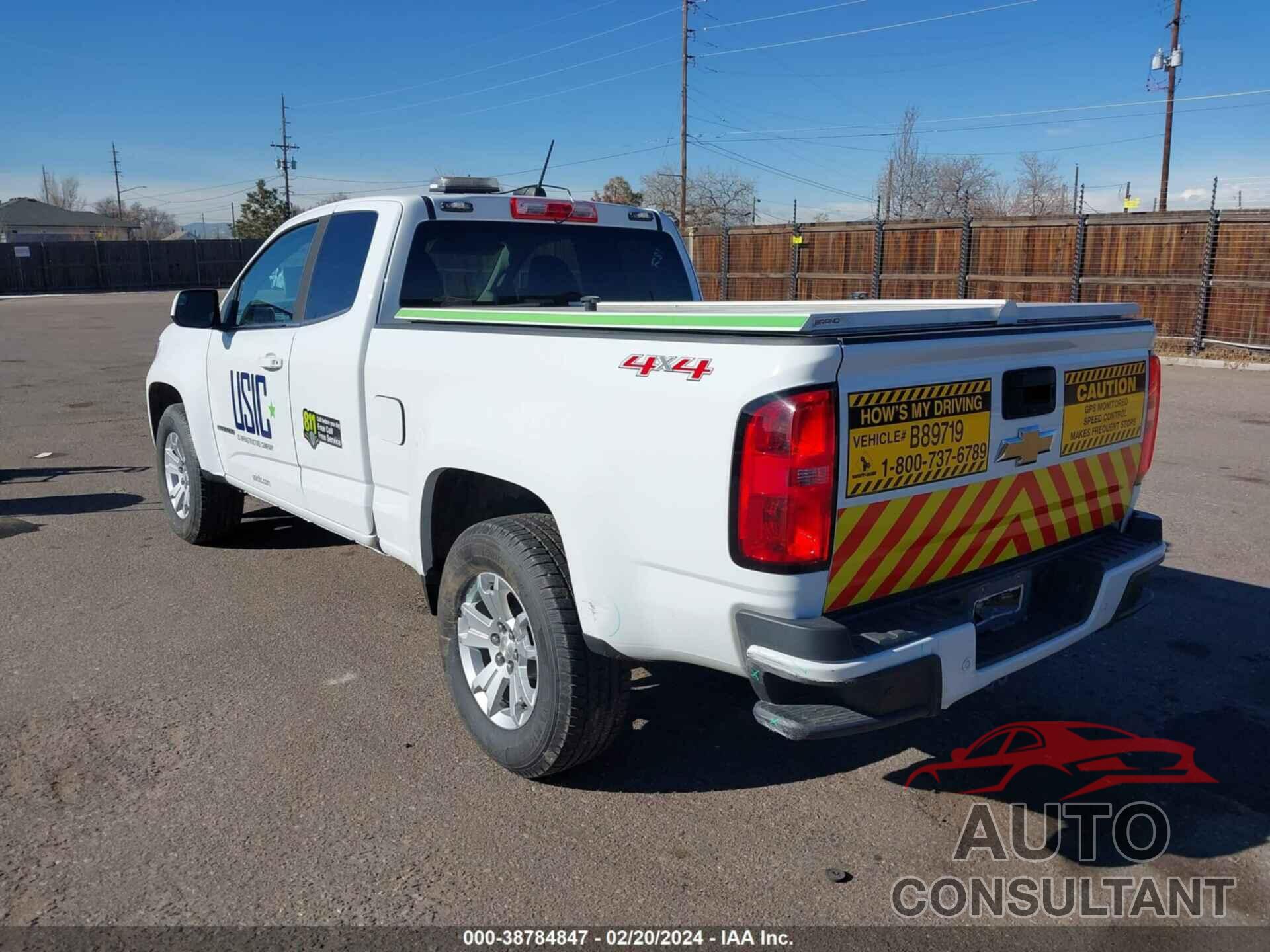 CHEVROLET COLORADO 2020 - 1GCHTCEAXL1180700