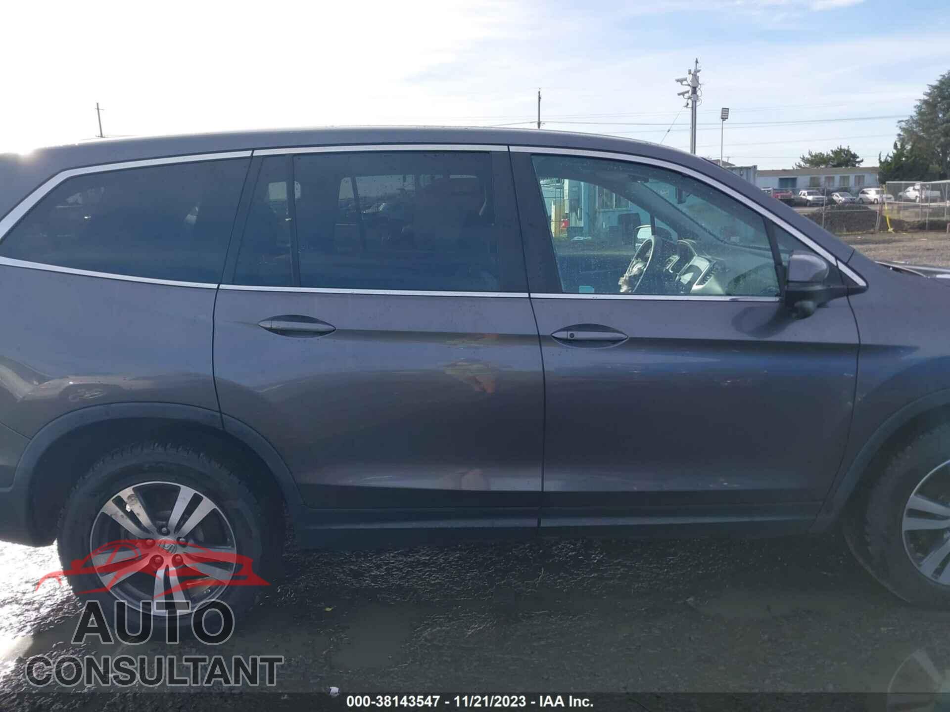 HONDA PILOT 2017 - 5FNYF6H57HB080379