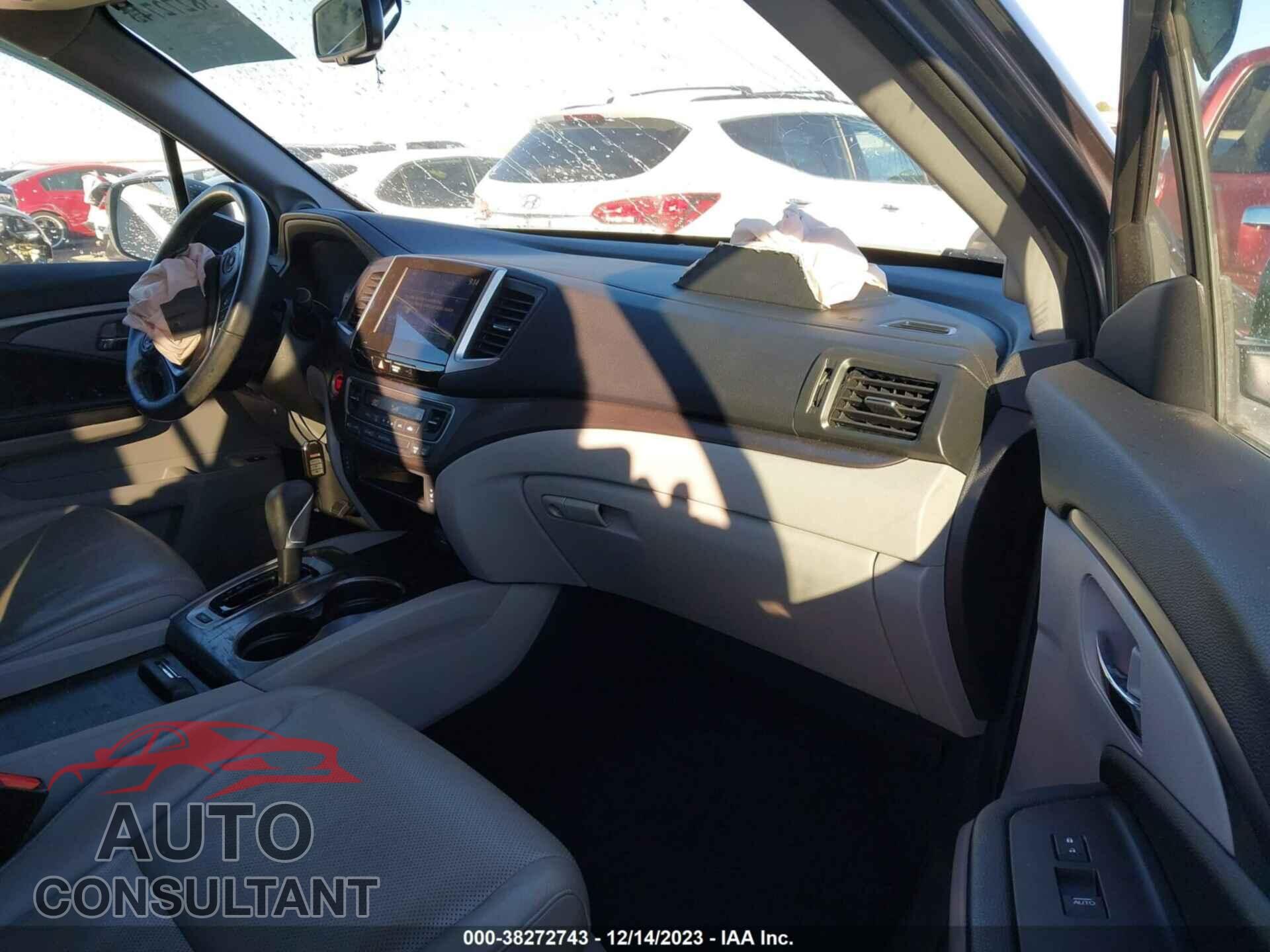 HONDA RIDGELINE 2017 - 5FPYK2F65HB009270