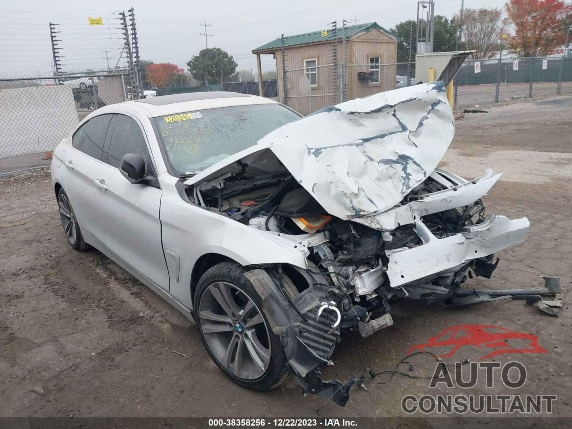 BMW 430I 2017 - WBA4F7C32HG788679