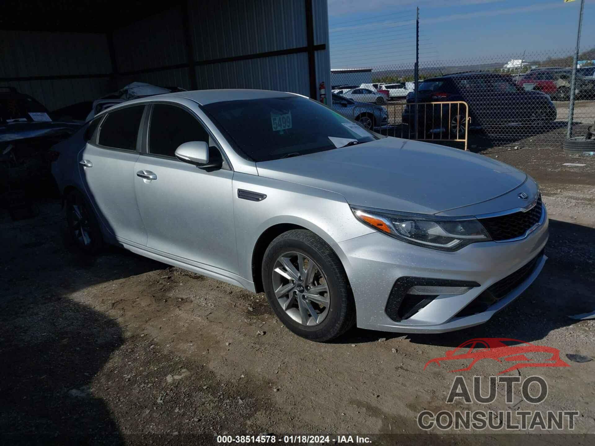 KIA OPTIMA 2019 - 5XXGT4L3XKG293670
