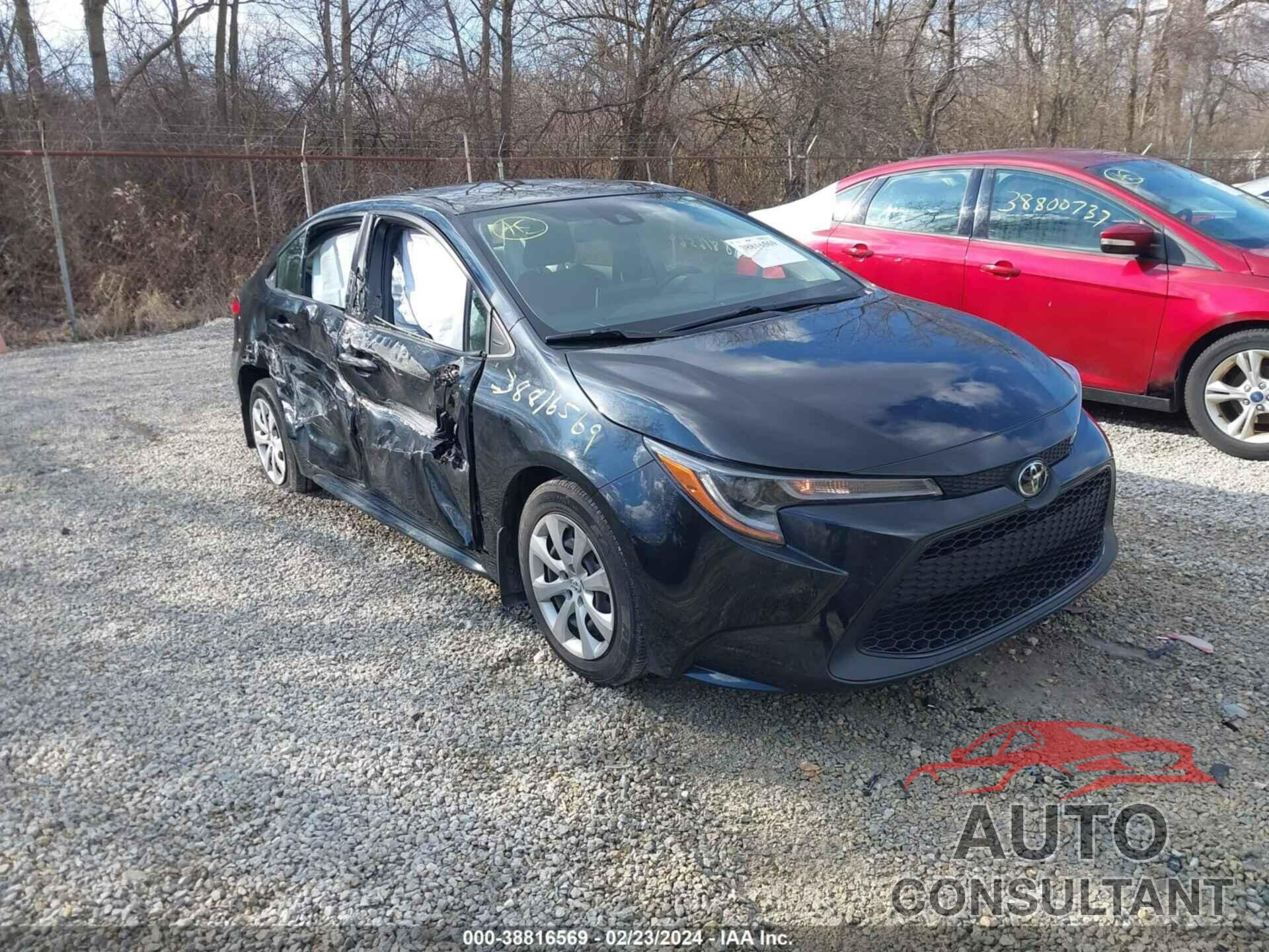 TOYOTA COROLLA 2020 - JTDEPRAE9LJ063399