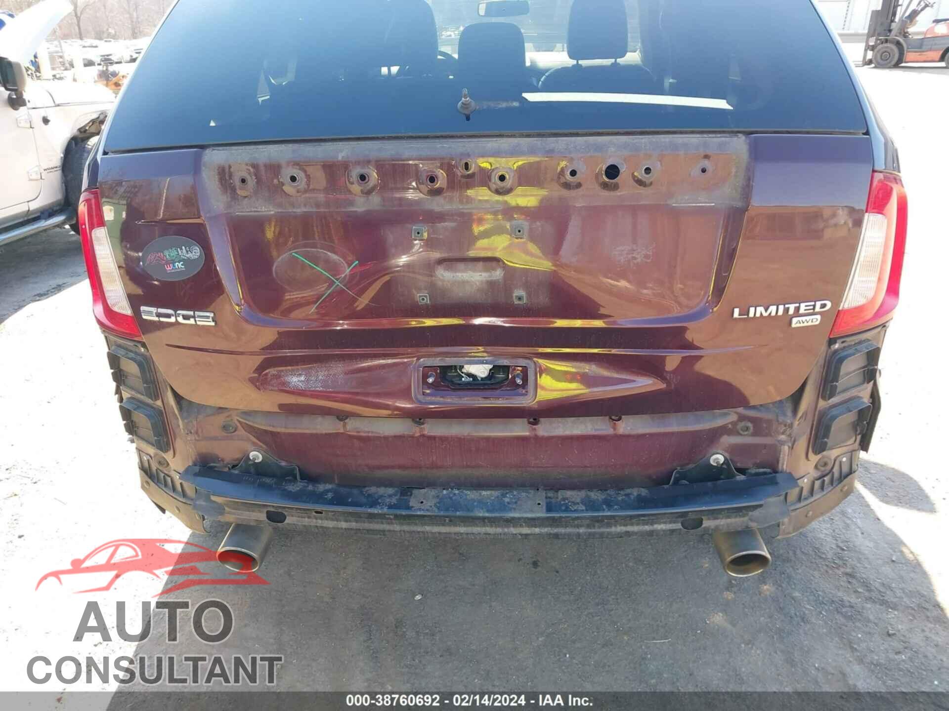 FORD EDGE 2011 - 2FMDK4KC8BBB18501