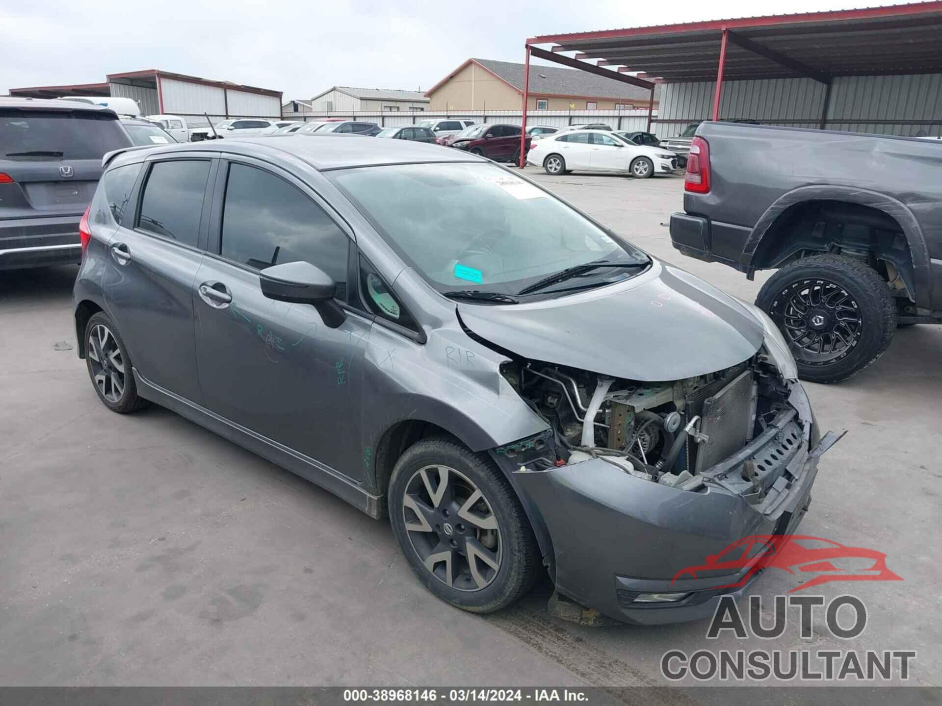 NISSAN VERSA NOTE 2017 - 3N1CE2CP9HL355317