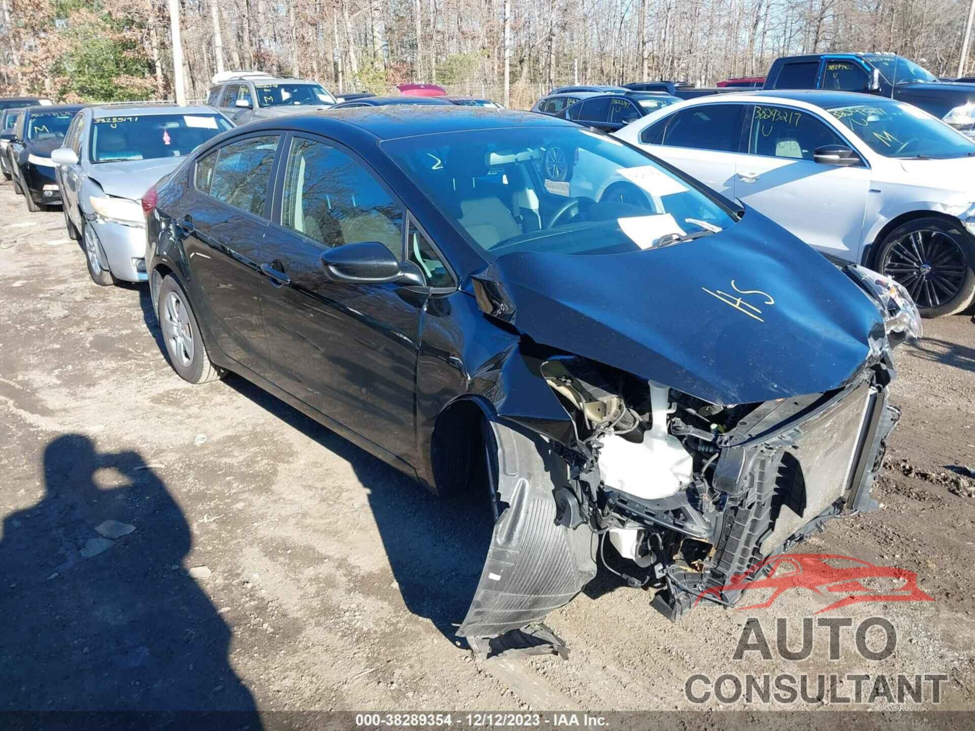 KIA FORTE 2016 - KNAFK4A67G5501511