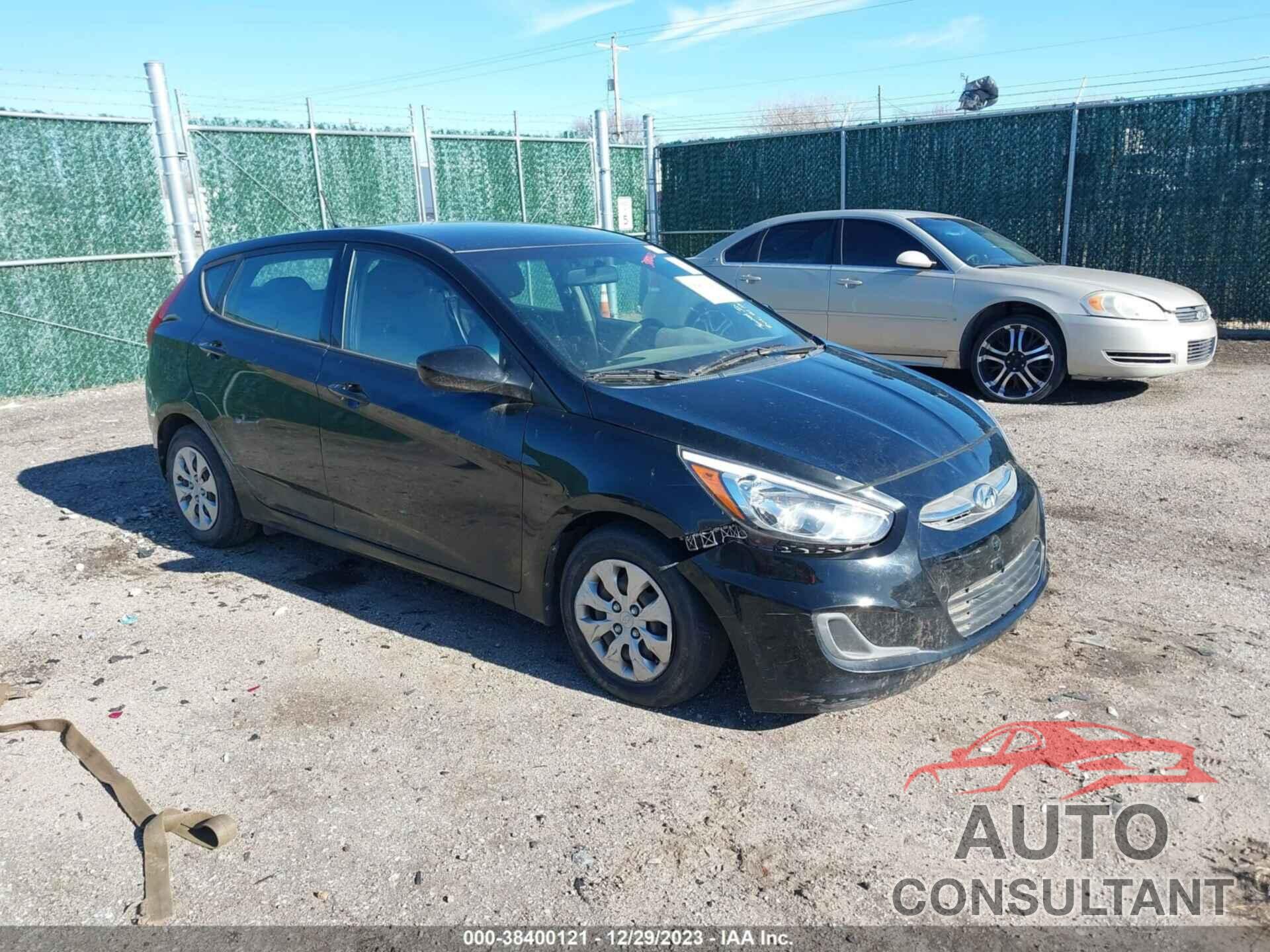 HYUNDAI ACCENT 2017 - KMHCT5AE5HU312617