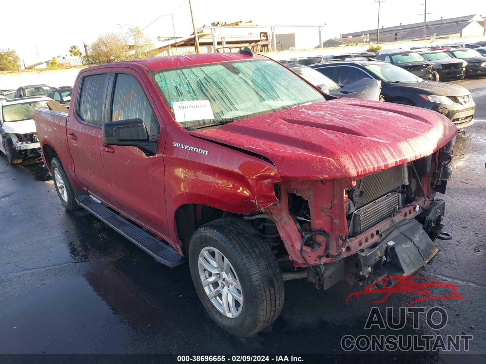 CHEVROLET SILVERADO 1500 2020 - 3GCPWDEK9LG251386